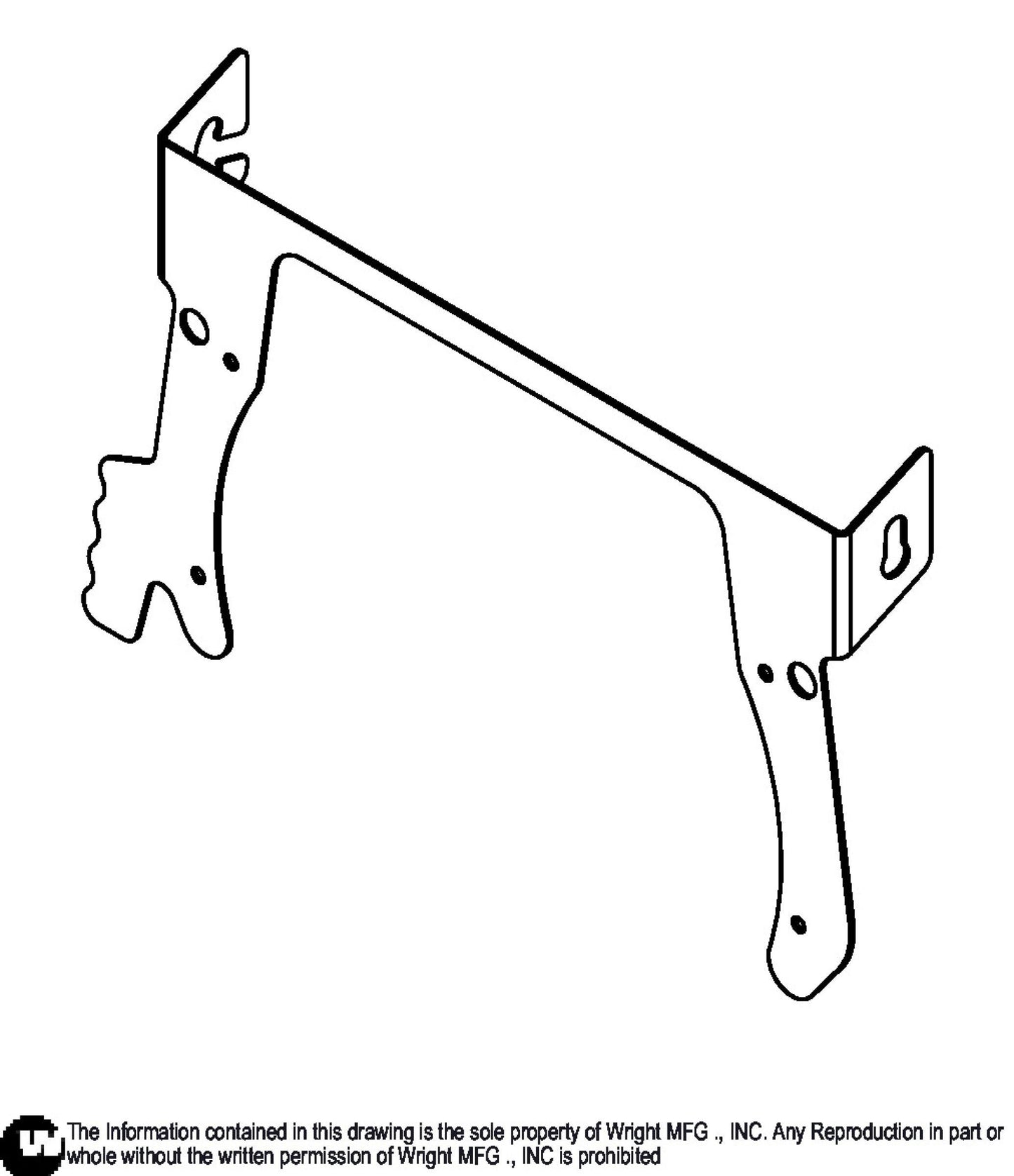 WSLG Upright Pad Hinge 93420302.