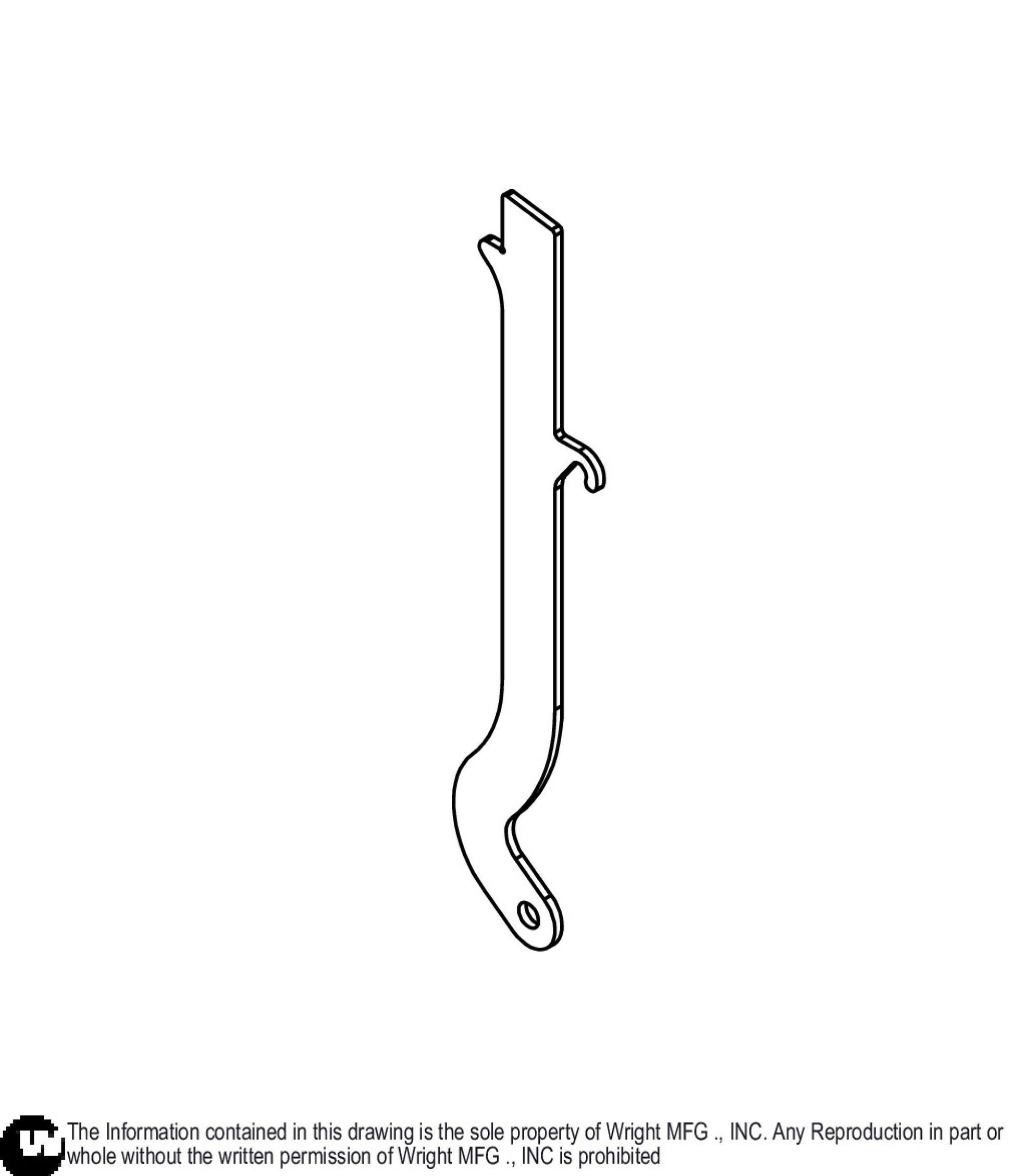 WSLG Control Lever Lock Link 93420306.