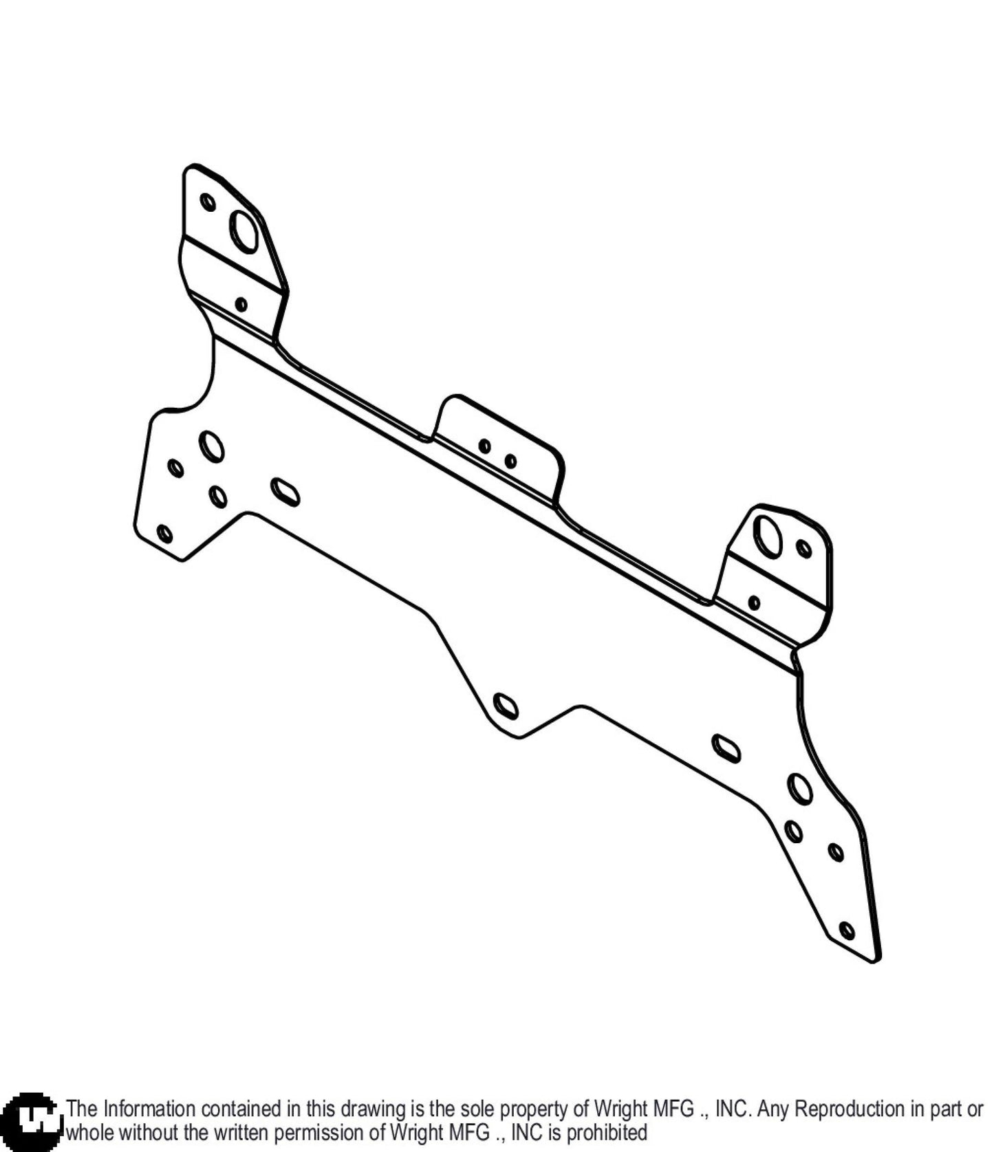 WSLG Console Cross Brace 93420310.