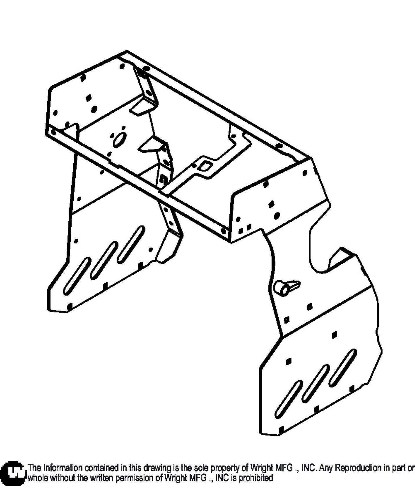 WSLG Upright Weldment 93420314.