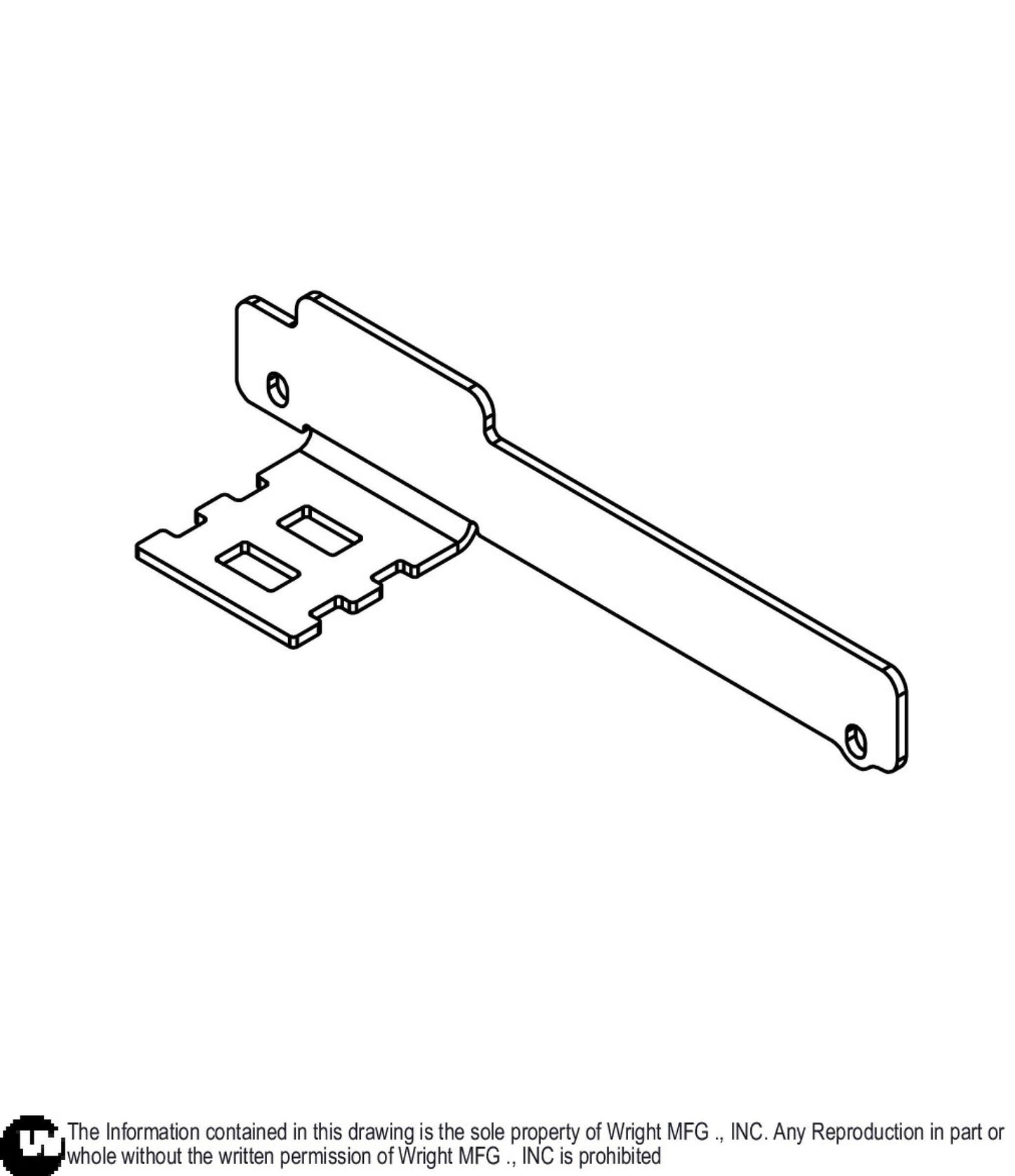 Auto WSZK RJ45 Bracket 93420316.