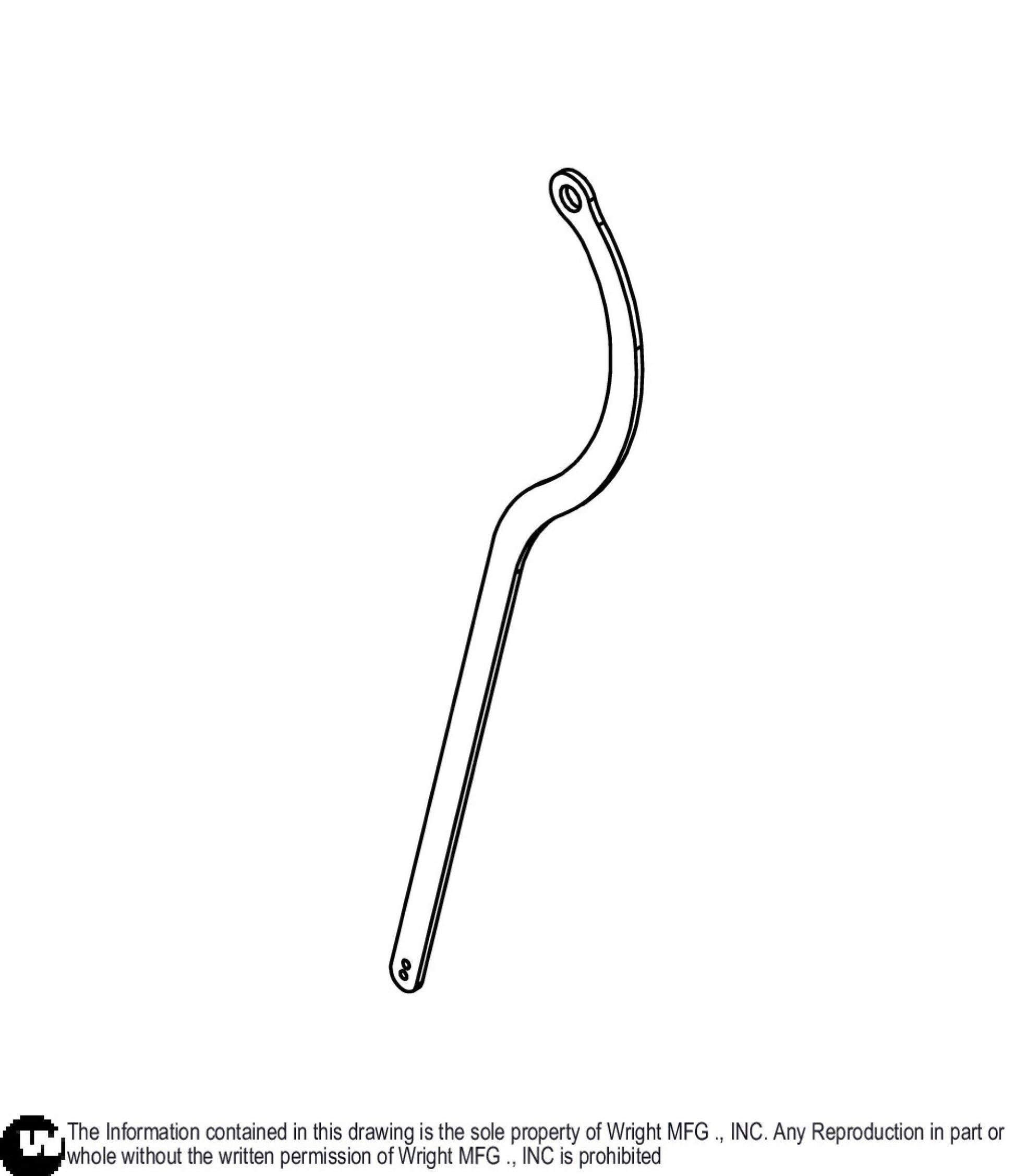 48/52 WSB Brake Pull Bar 93420322.