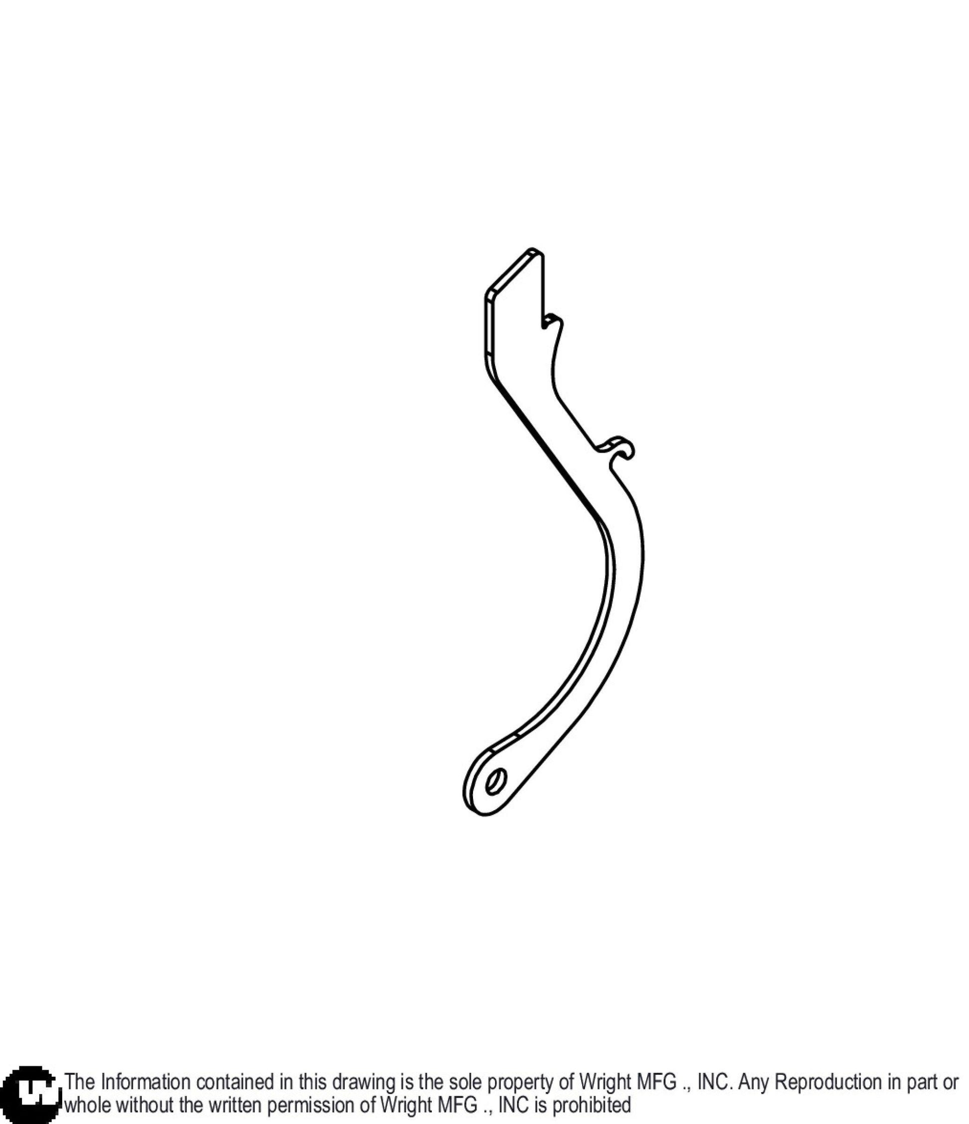 WSZK3 Control Lock Release Bar 93420332.