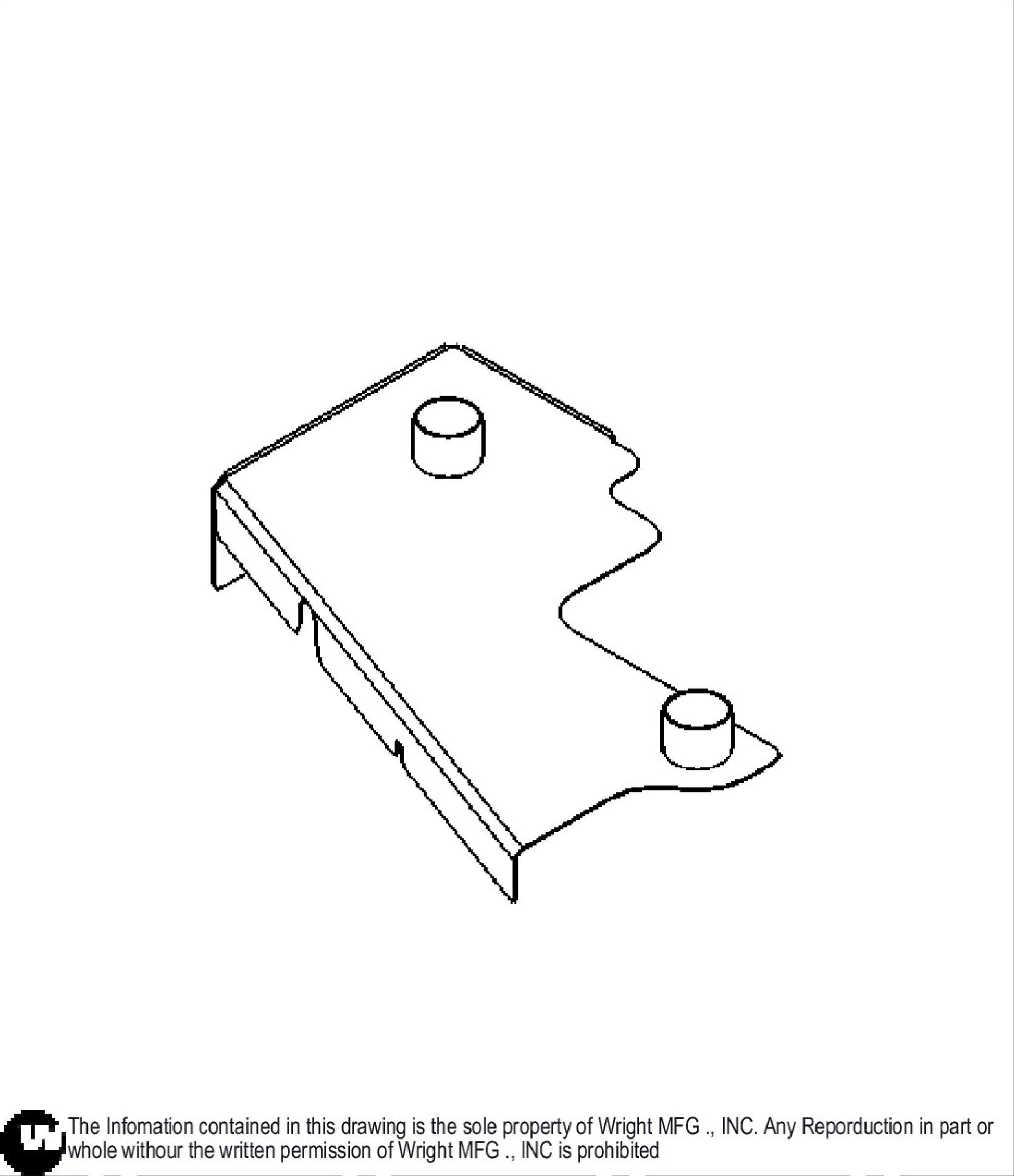 Right 48" WSTX Deck Cover Weldment 93430042.