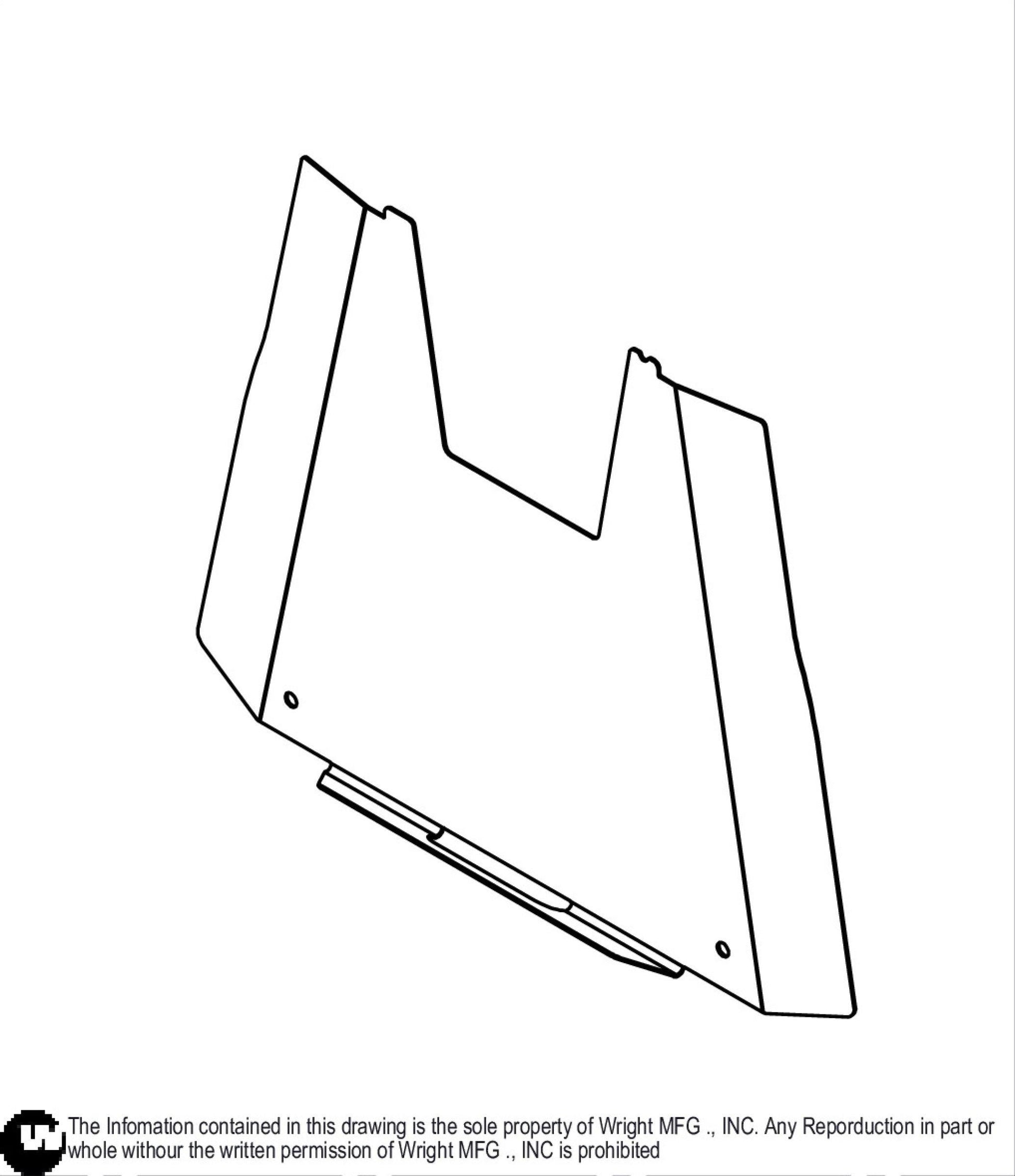 Aero 48 WV2 Center Deck Cover 93430056.