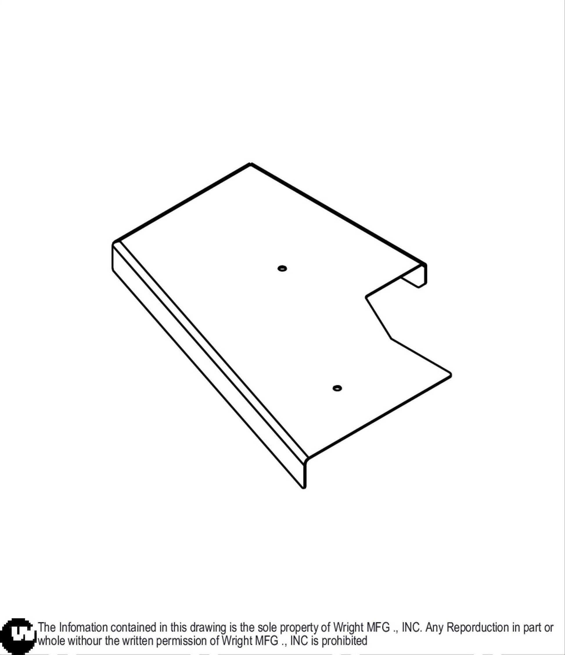 52 WSES Right Deck Cover 93440021.