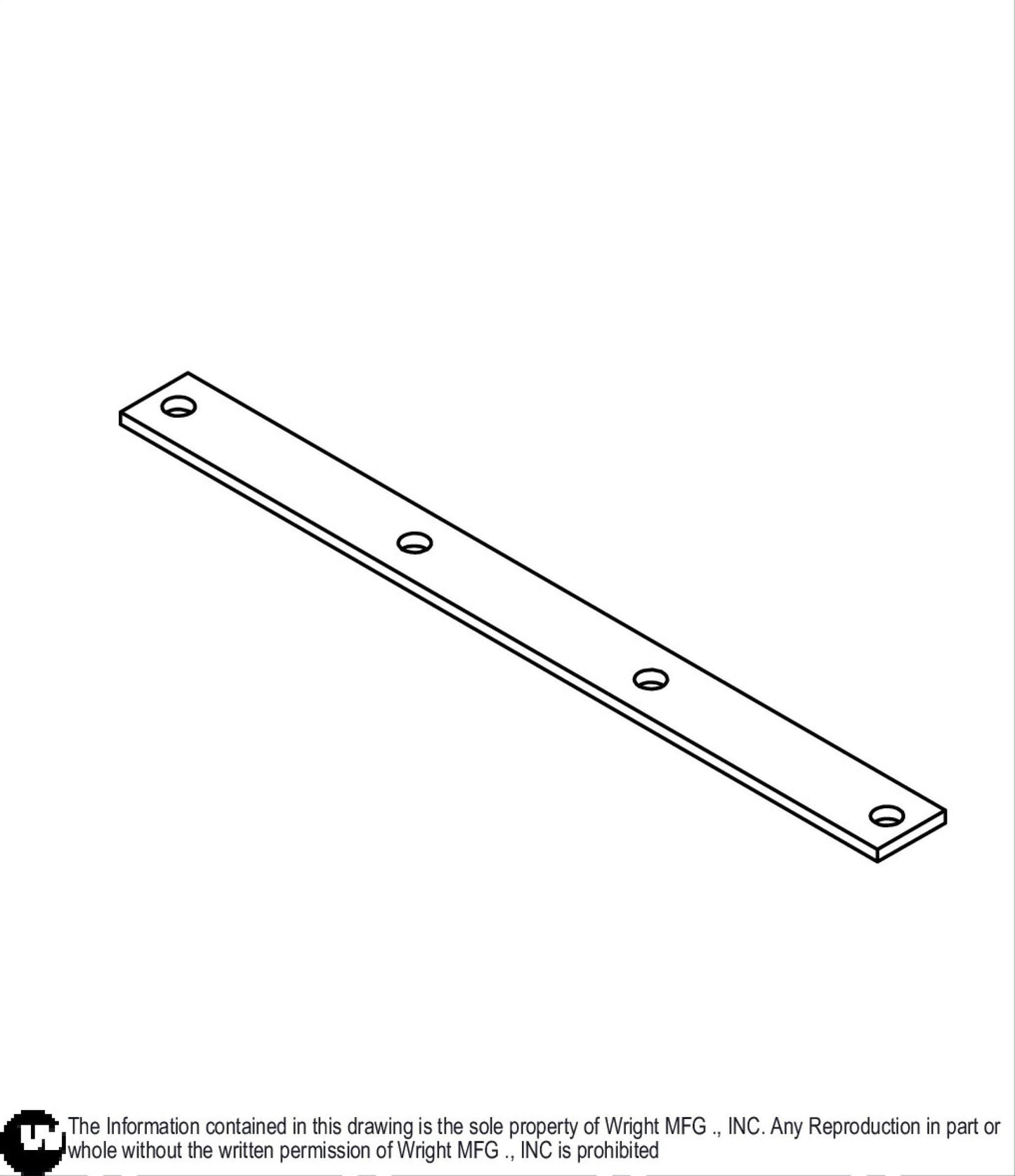 52 Rubber Deflector Cap Strip L 93440033.