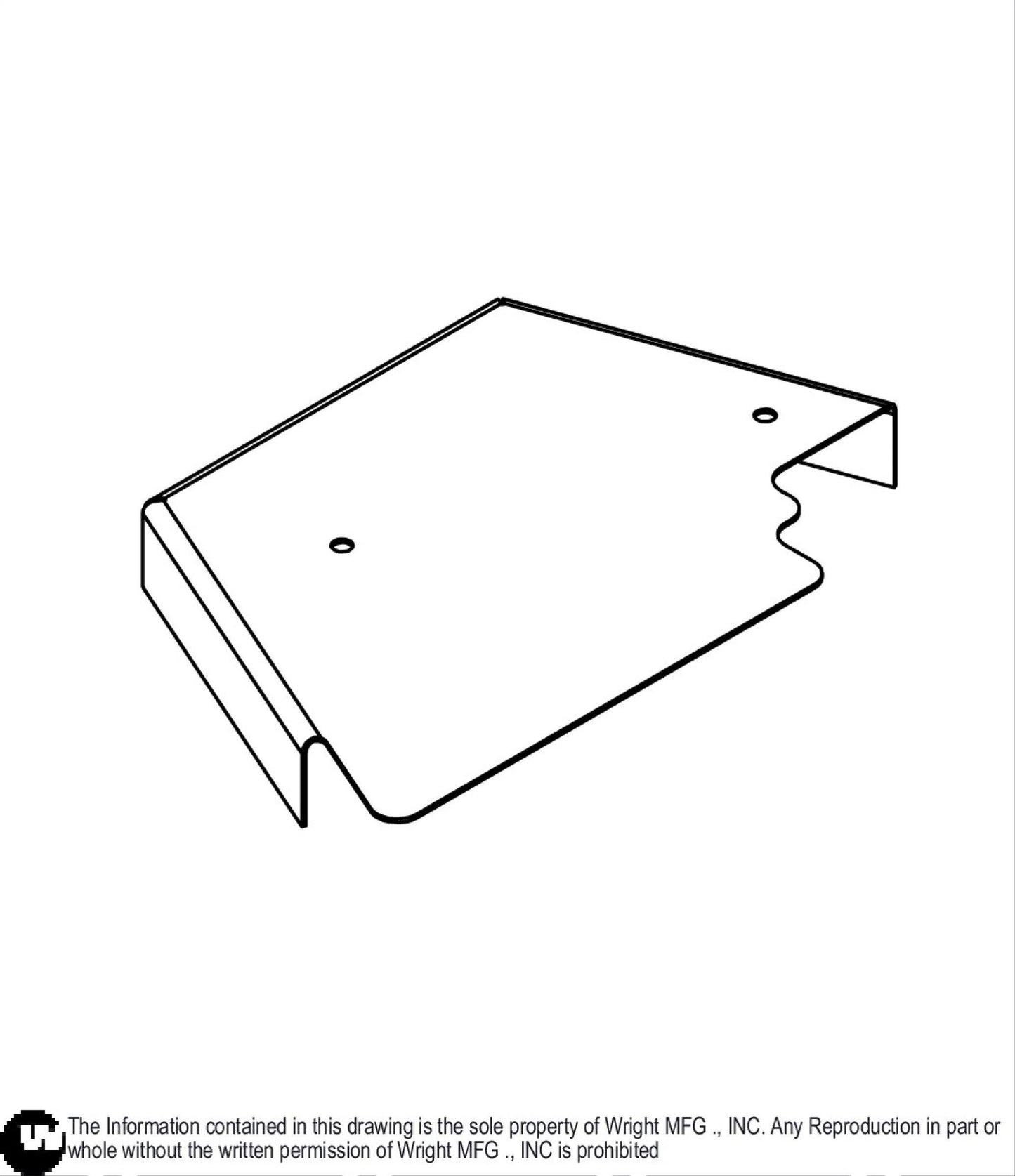 Right 52" WZ Deck Cover 93440037.