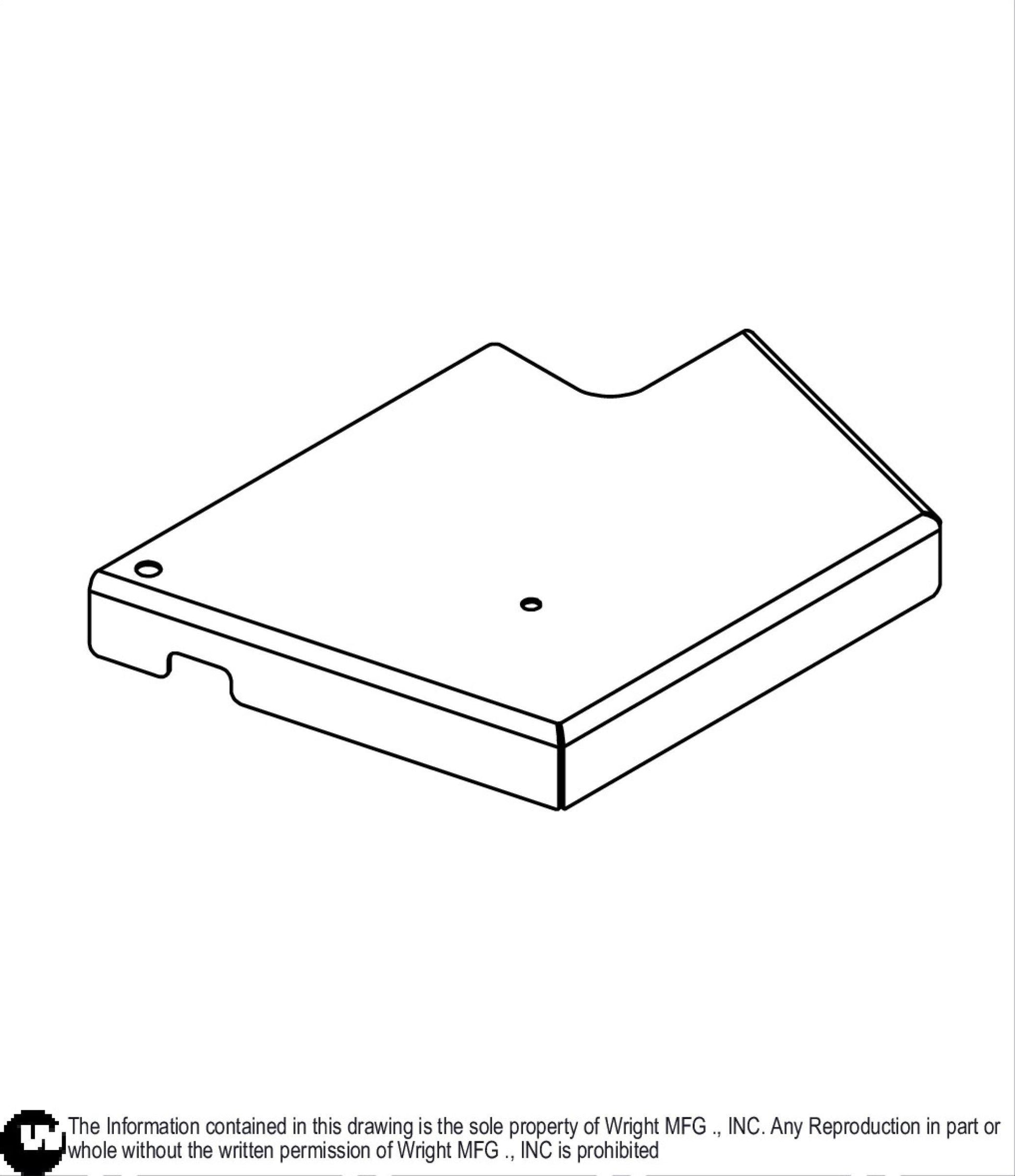 Left 52' WZ Rev.2 Deck Cover 93440040.