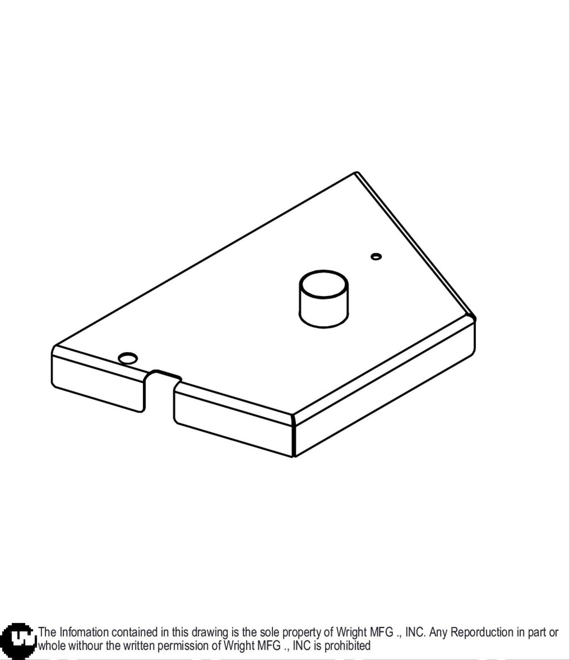 Left 52" WZK Deck Cover 93440046.