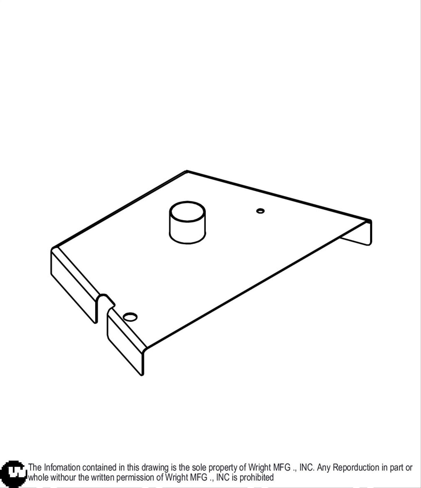 Right 52" WZK Deck Cover 93440047.