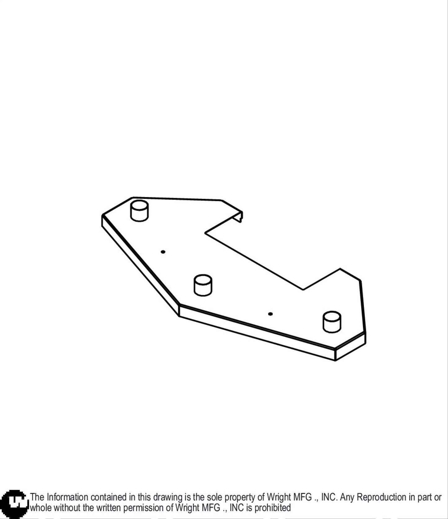 61" Stander Deck Cover 93450002.