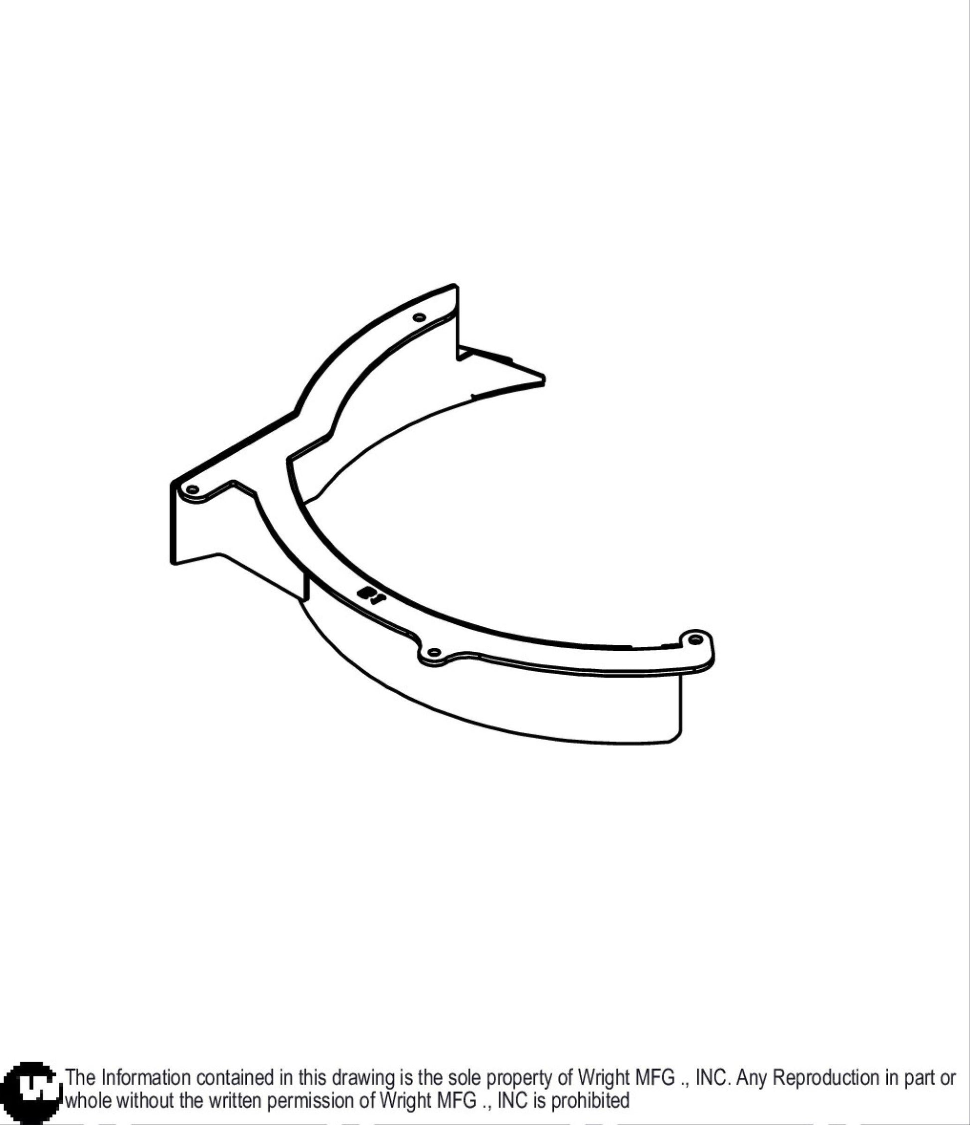 61" WSTX MK Discharge Weldment 93450046.