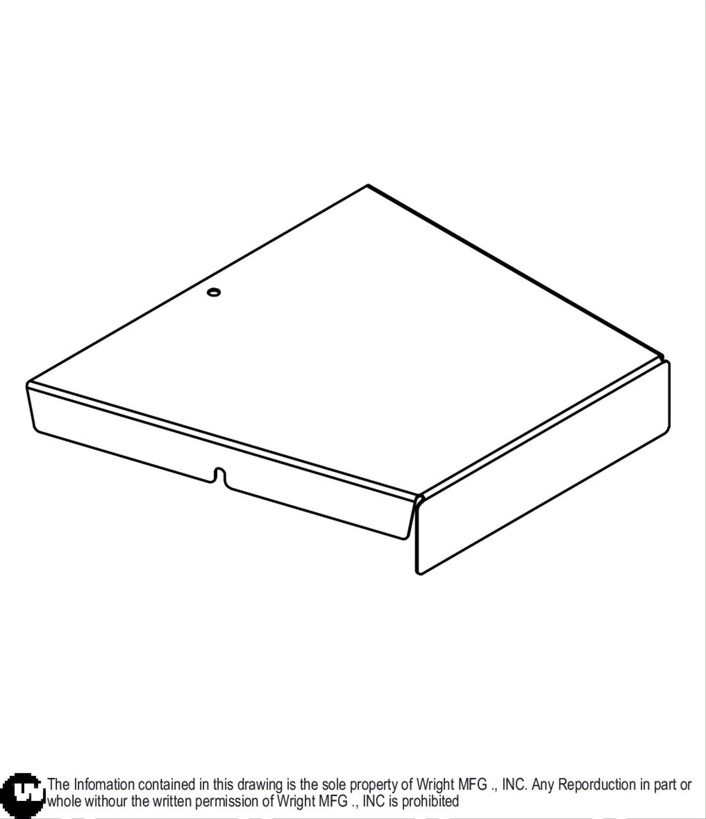 Left 61 WV2 Deck Cover 93450064.