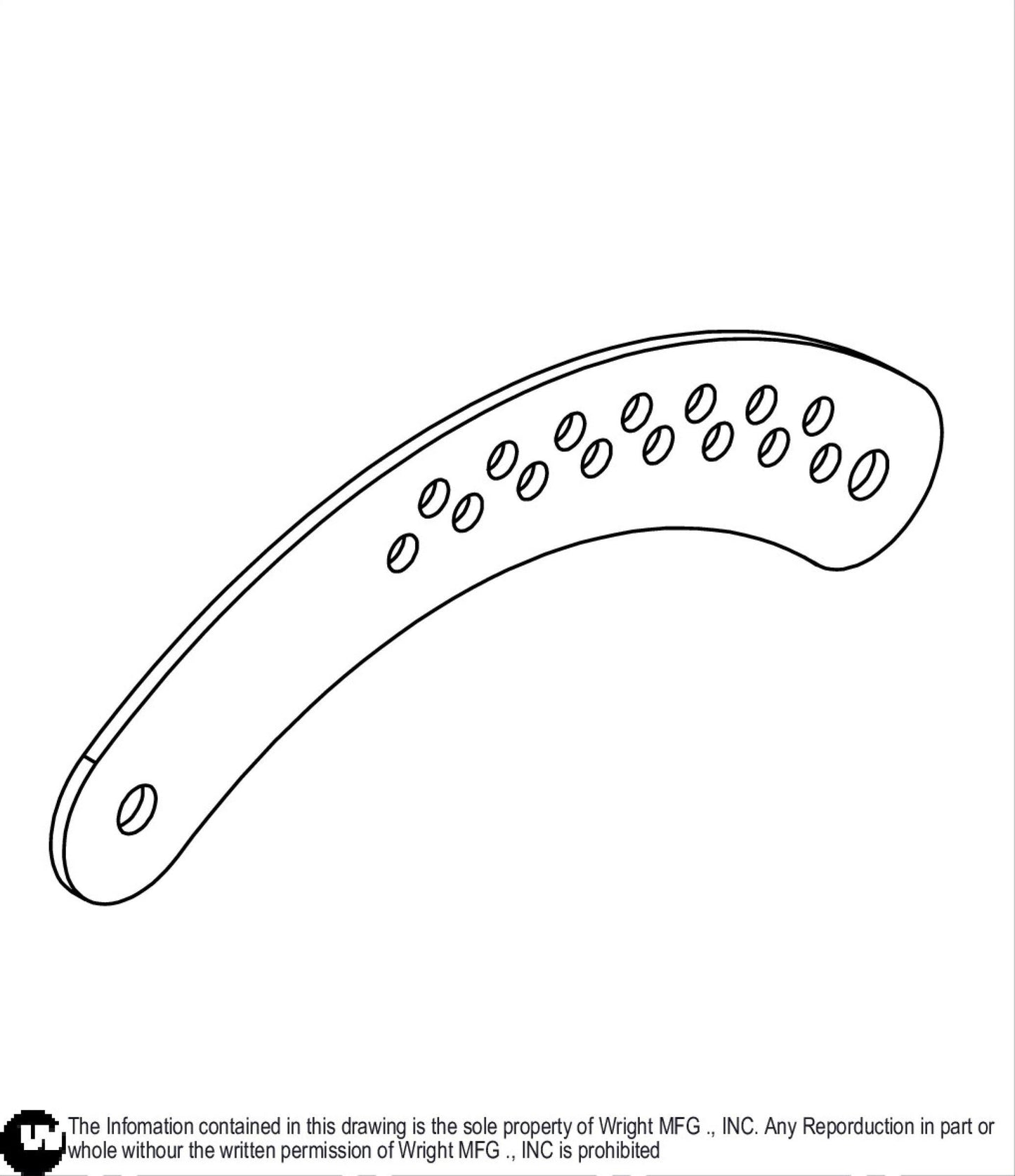 WZ Deck Lift Selector Plate Cap 93460074.
