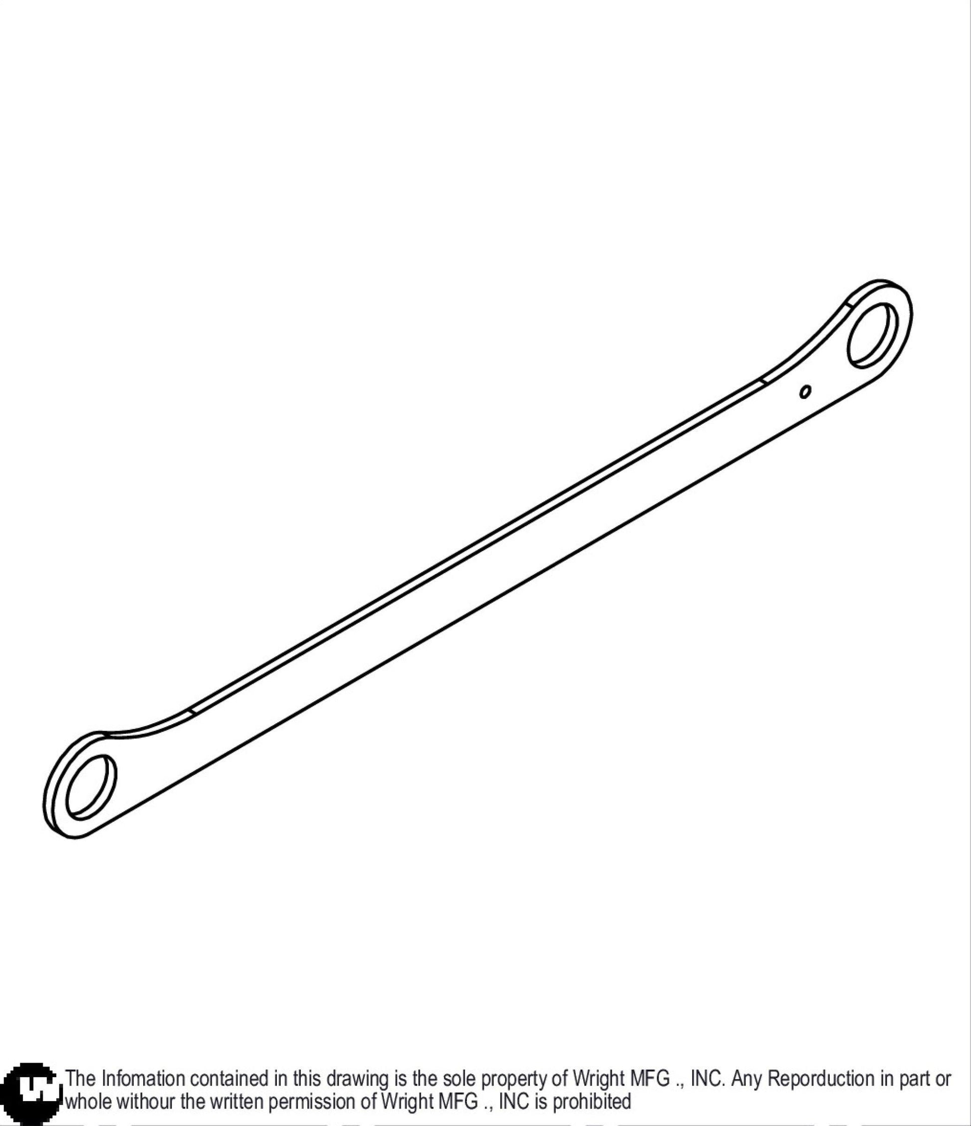 Deck Lift Axle Connector Linkage 93460079.