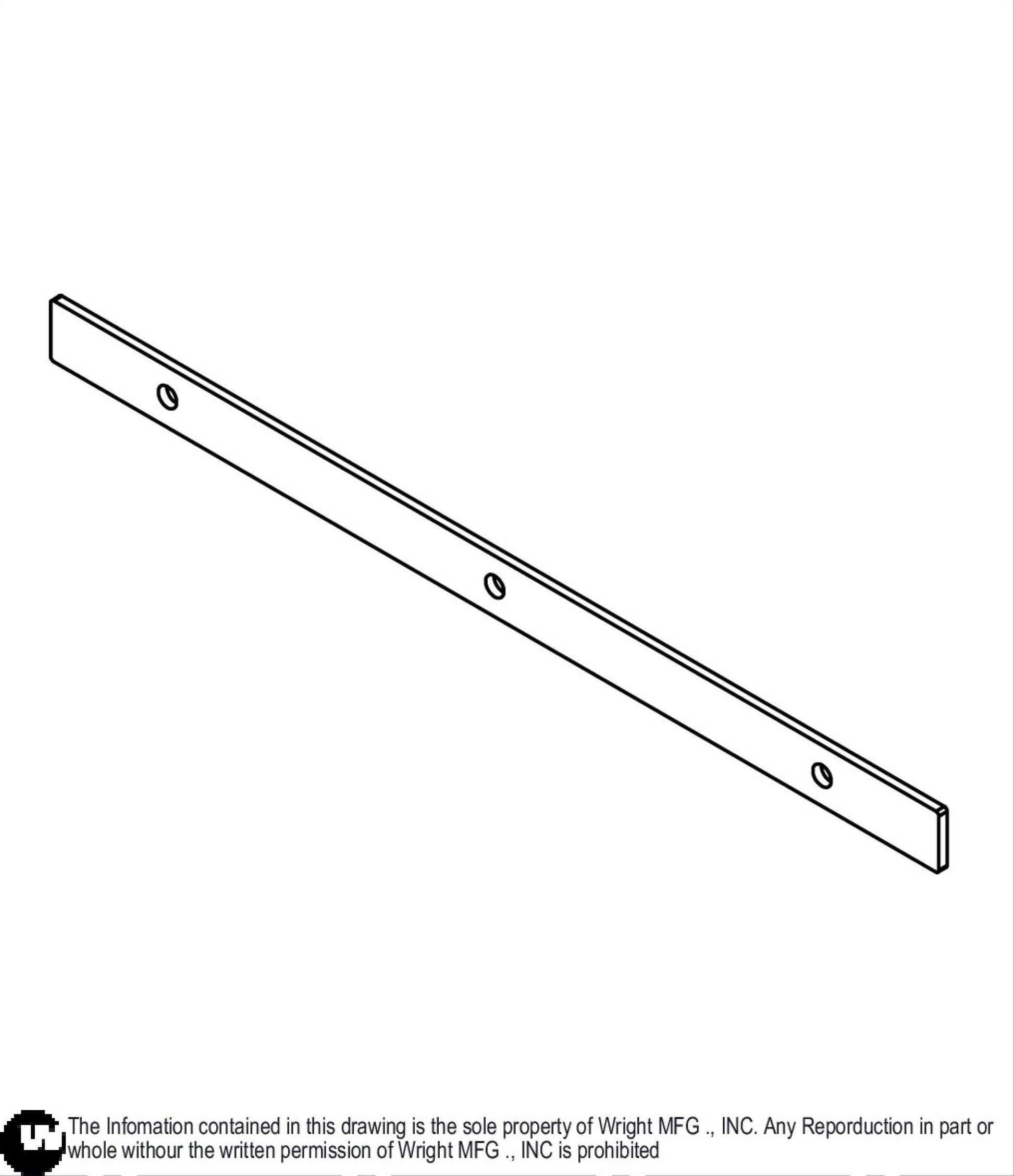 WZ Rear Discharge Rubber Cap Strip 93460113.