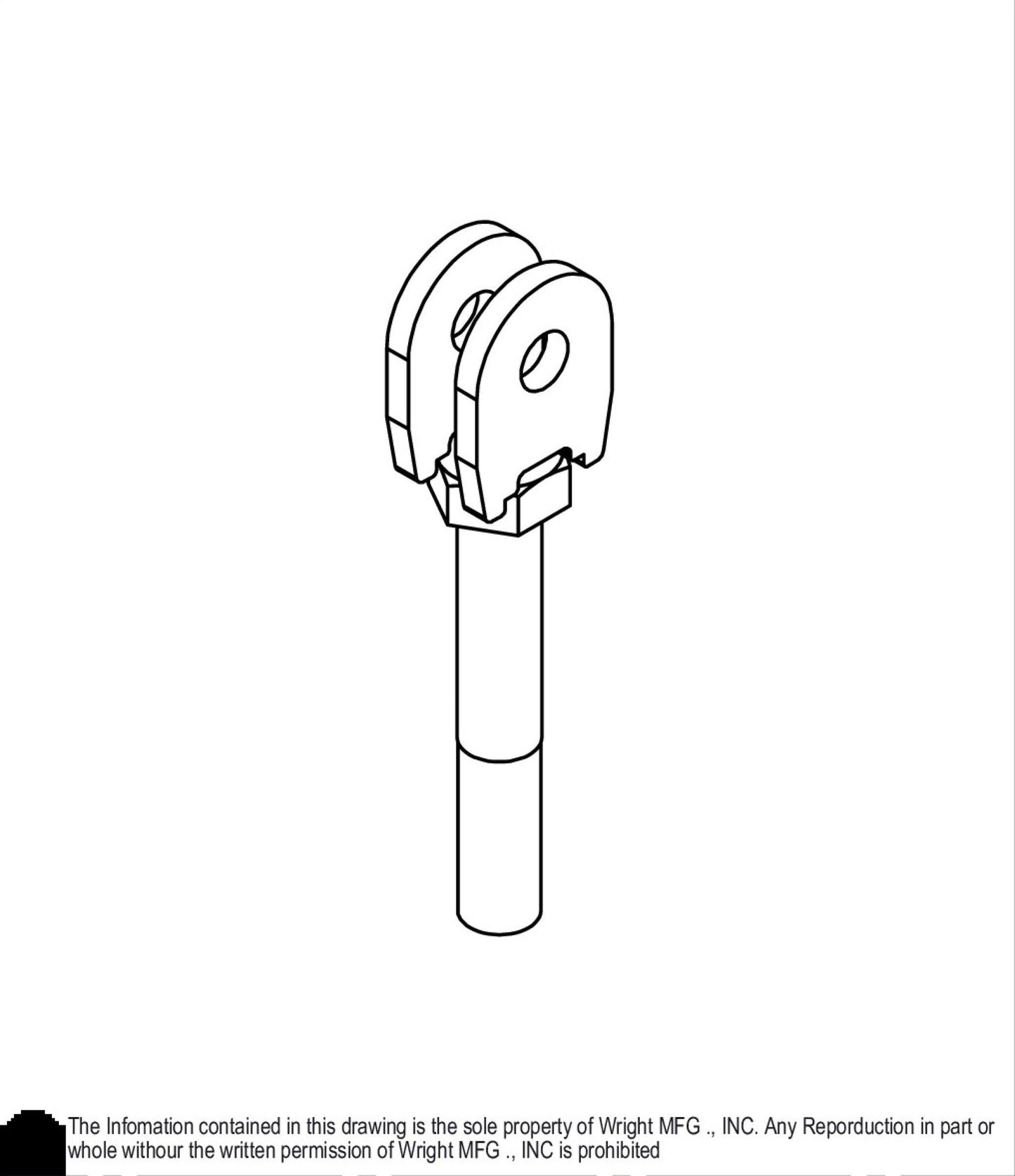 Deck Lift Hanger Assembly Fits WSTX48FX600E, WSTX52FX691E (Replaces 95460020) 93460137.