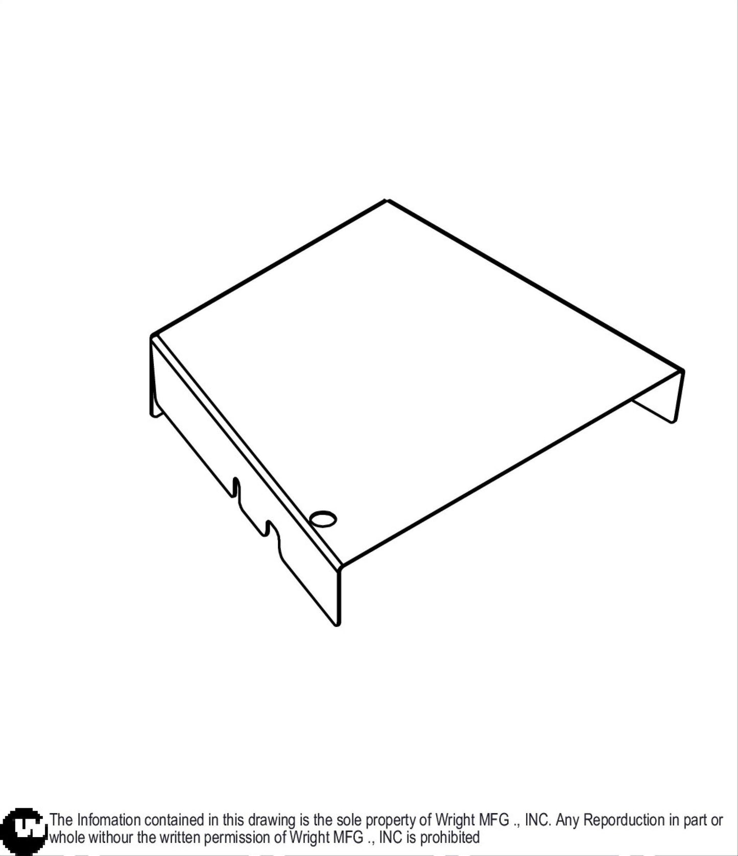 Right Aero-Core 48&52 WSTN Deck Cover 93460158.