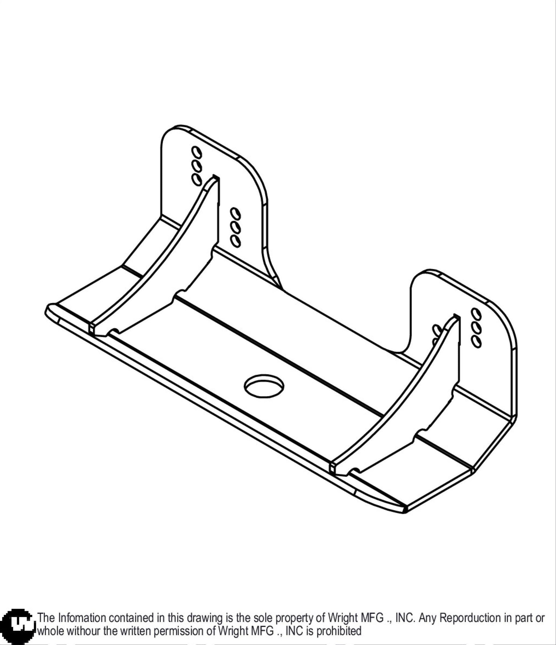 All Aero Skid Plate Deck Weldment 93460159.