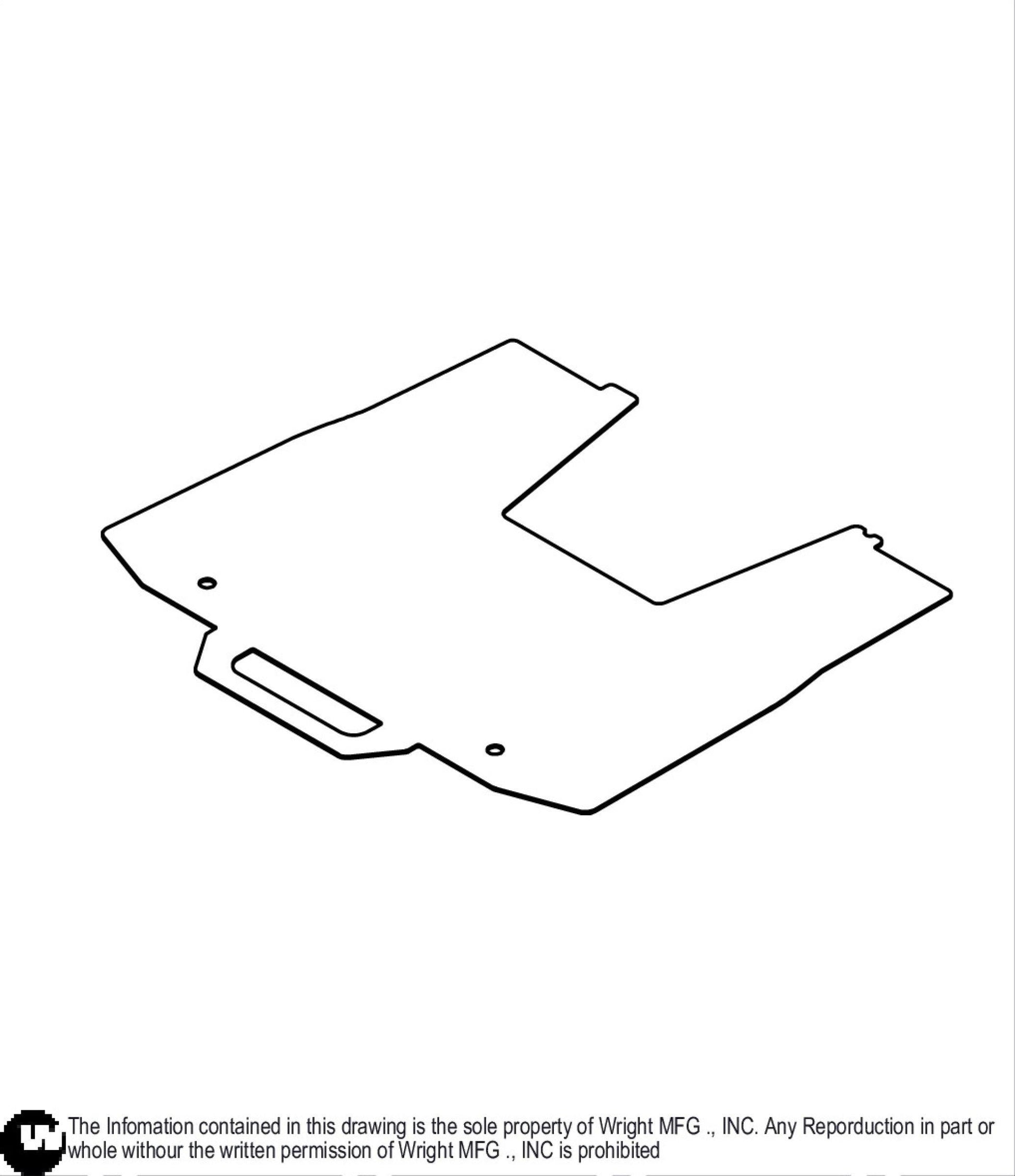 36 WV2 Center Deck Cover 93460179.
