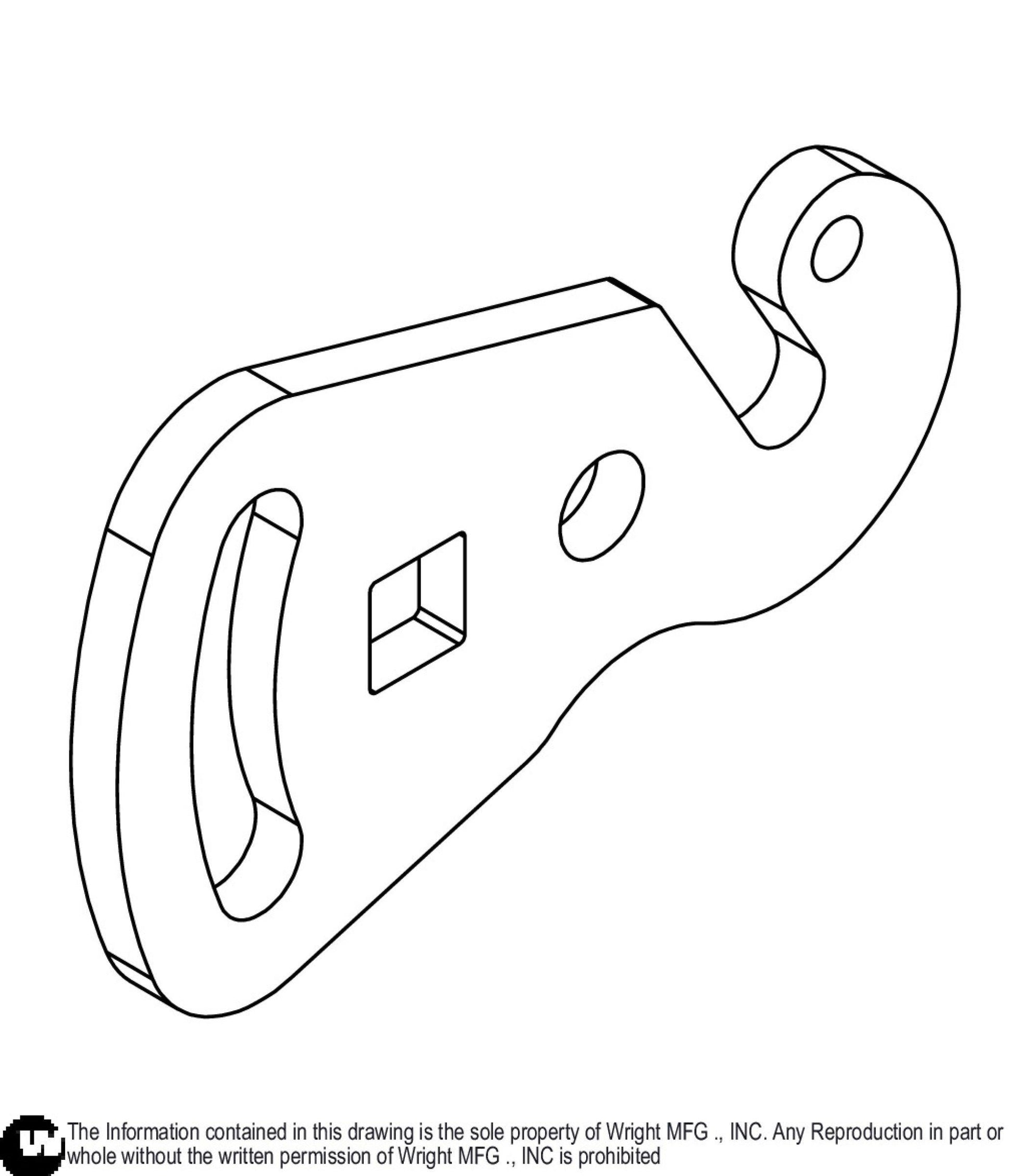 Deck Adjustment Plate 93460186.