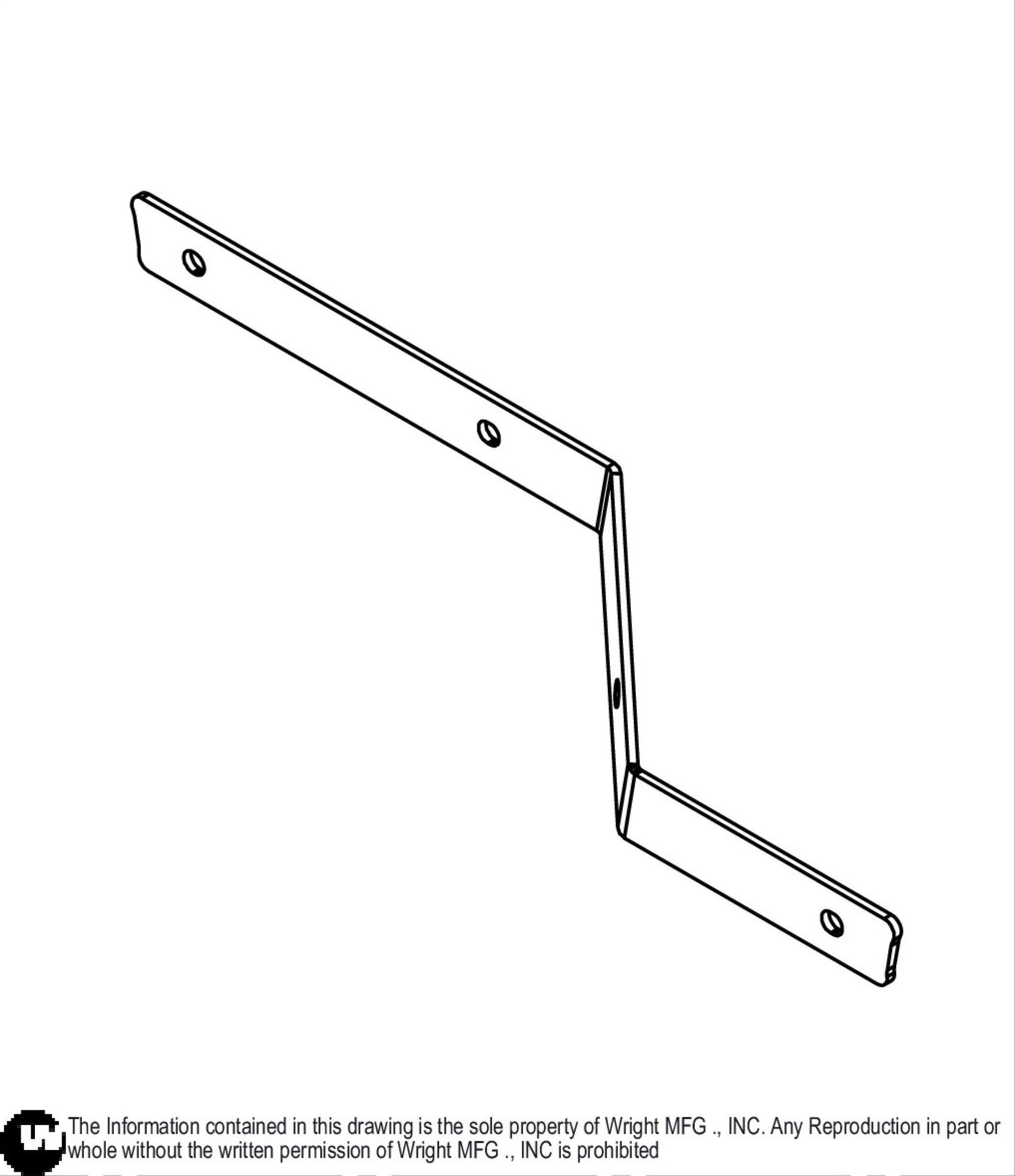 36 Rear Discharge Chute Clamp 93460197.