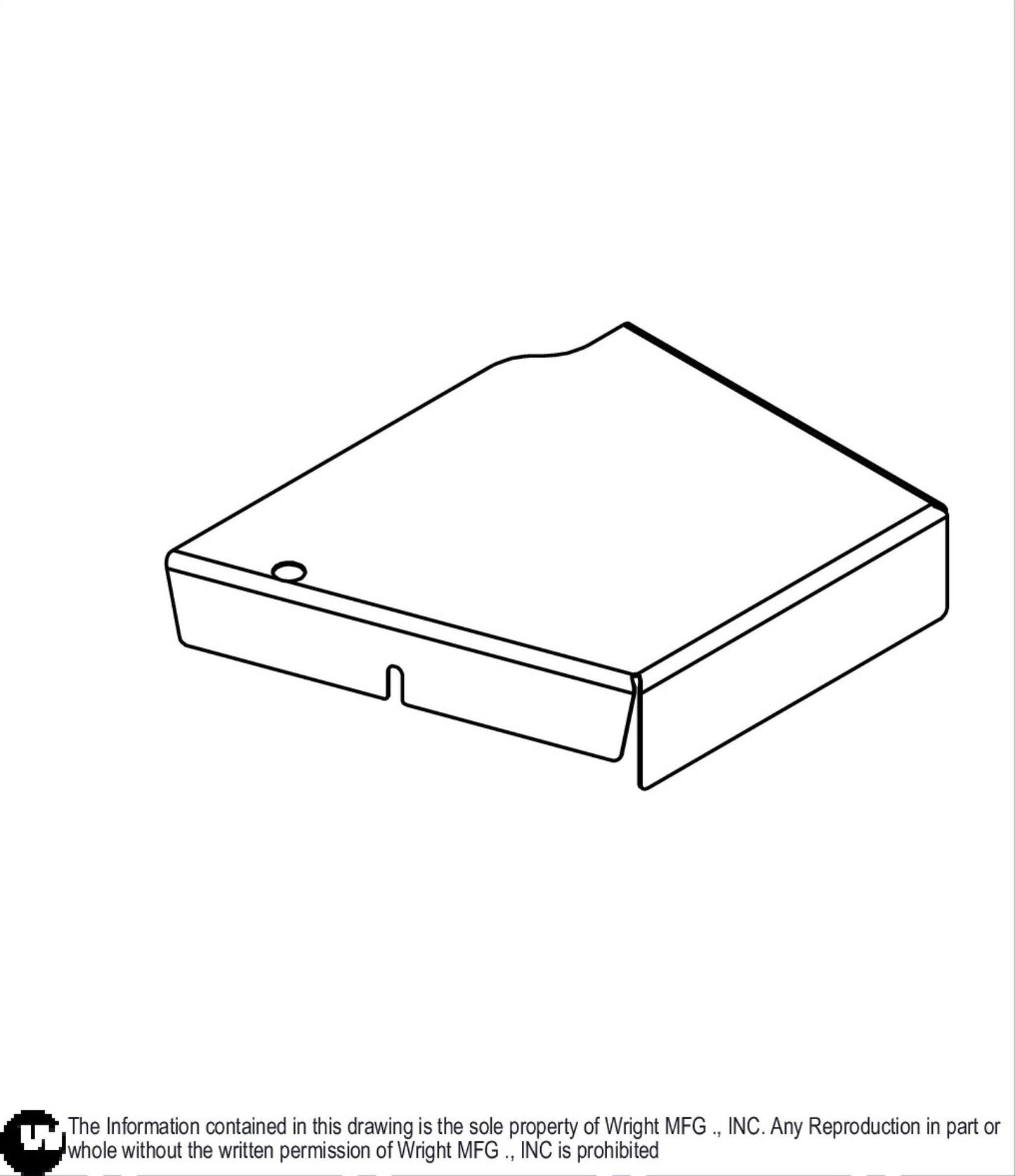 Right 48&52 WSTX2 Deck Cover 93460204.