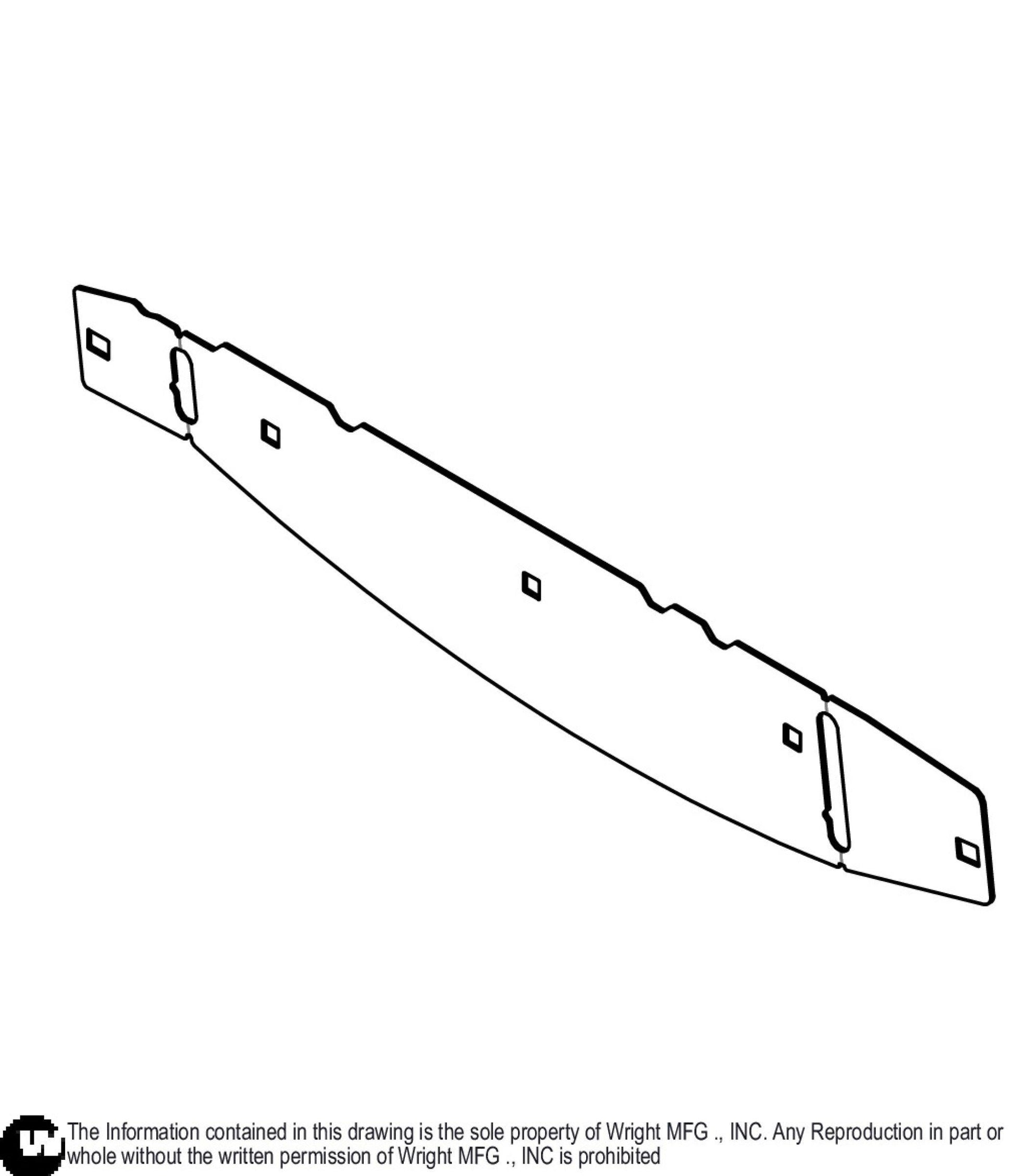 32/36 WSB Flexible Chute Bottom Flange 93460224.