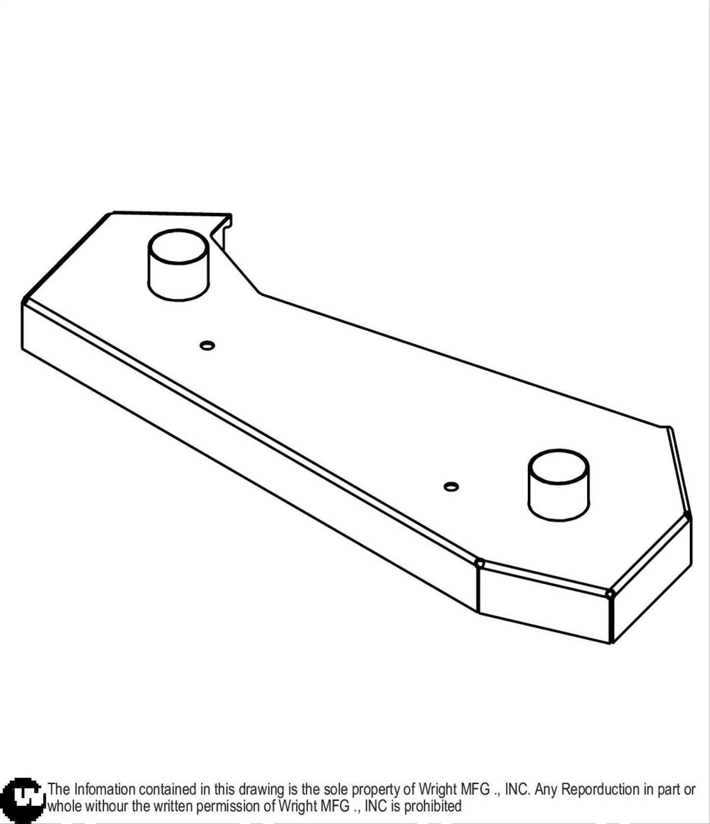 36" Stander Deck Cover 93470002.