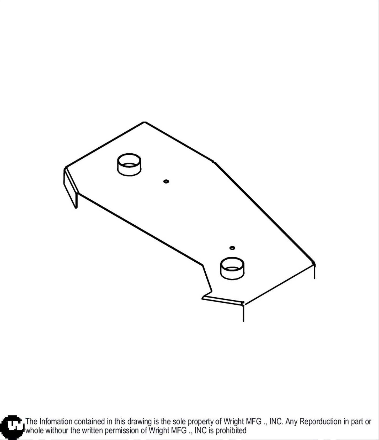 36 WS Deck Cover 93470009.