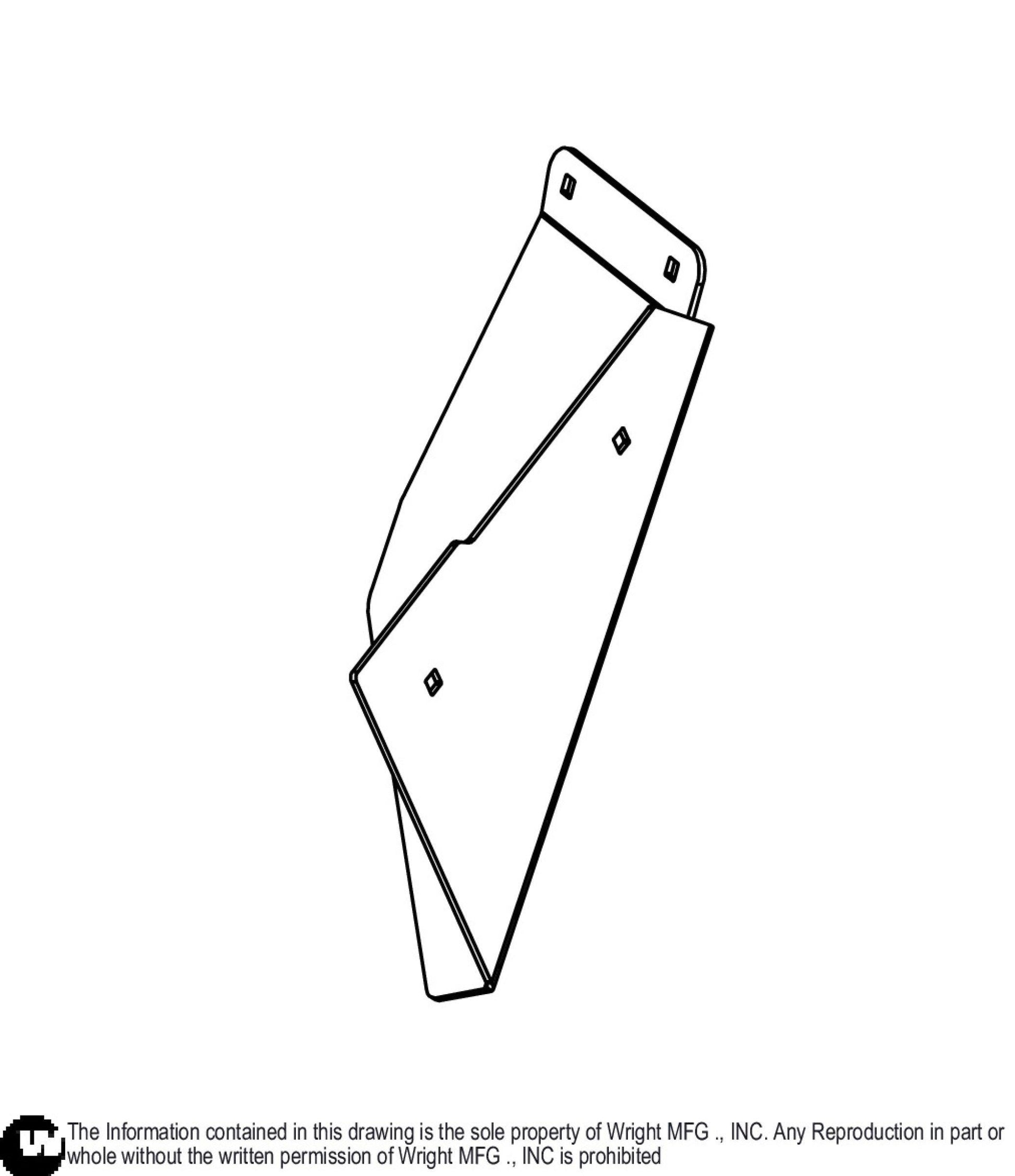 Right WZXT Rear Guard Quarter Panel 93470040.