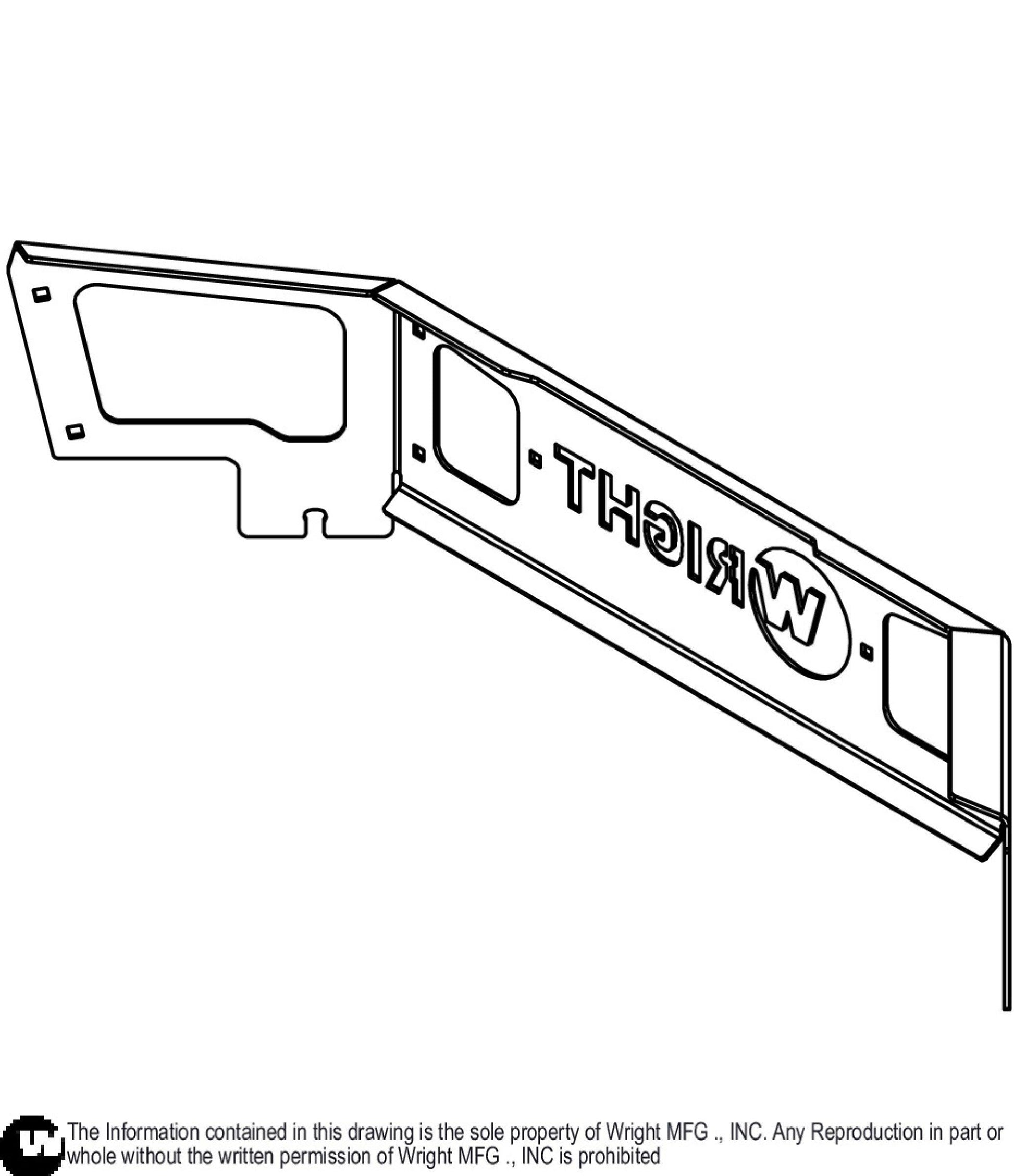 WZXT Rear Guard Rear Panel 93470042.
