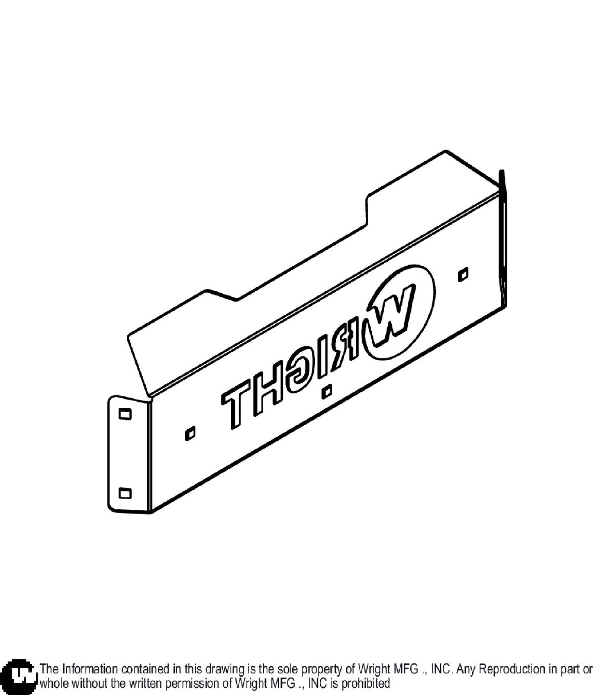 WZXL Rear Guard Rear Panel 93470049.