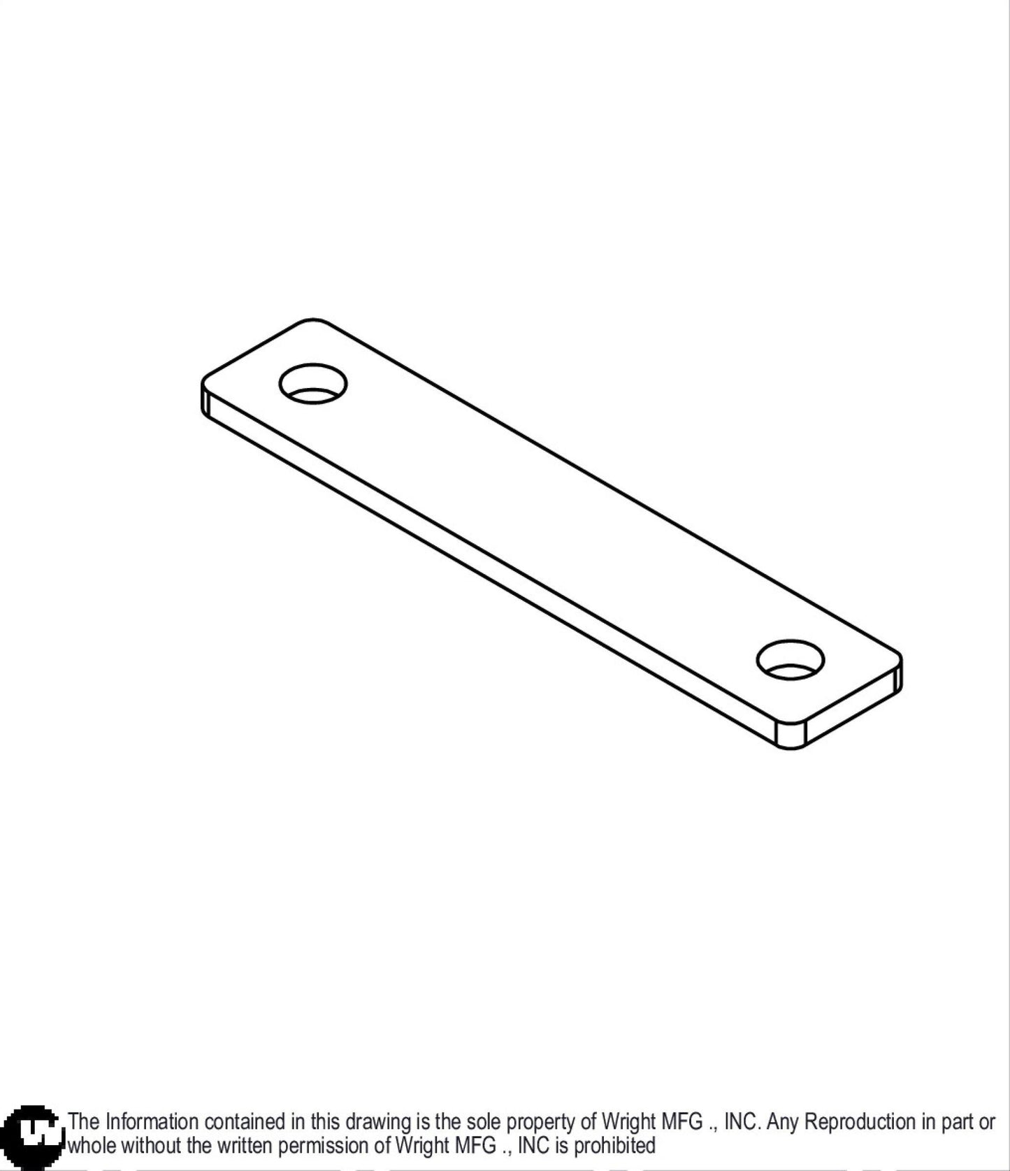 Small 32" RD WVPG Cap Strip 93480016.