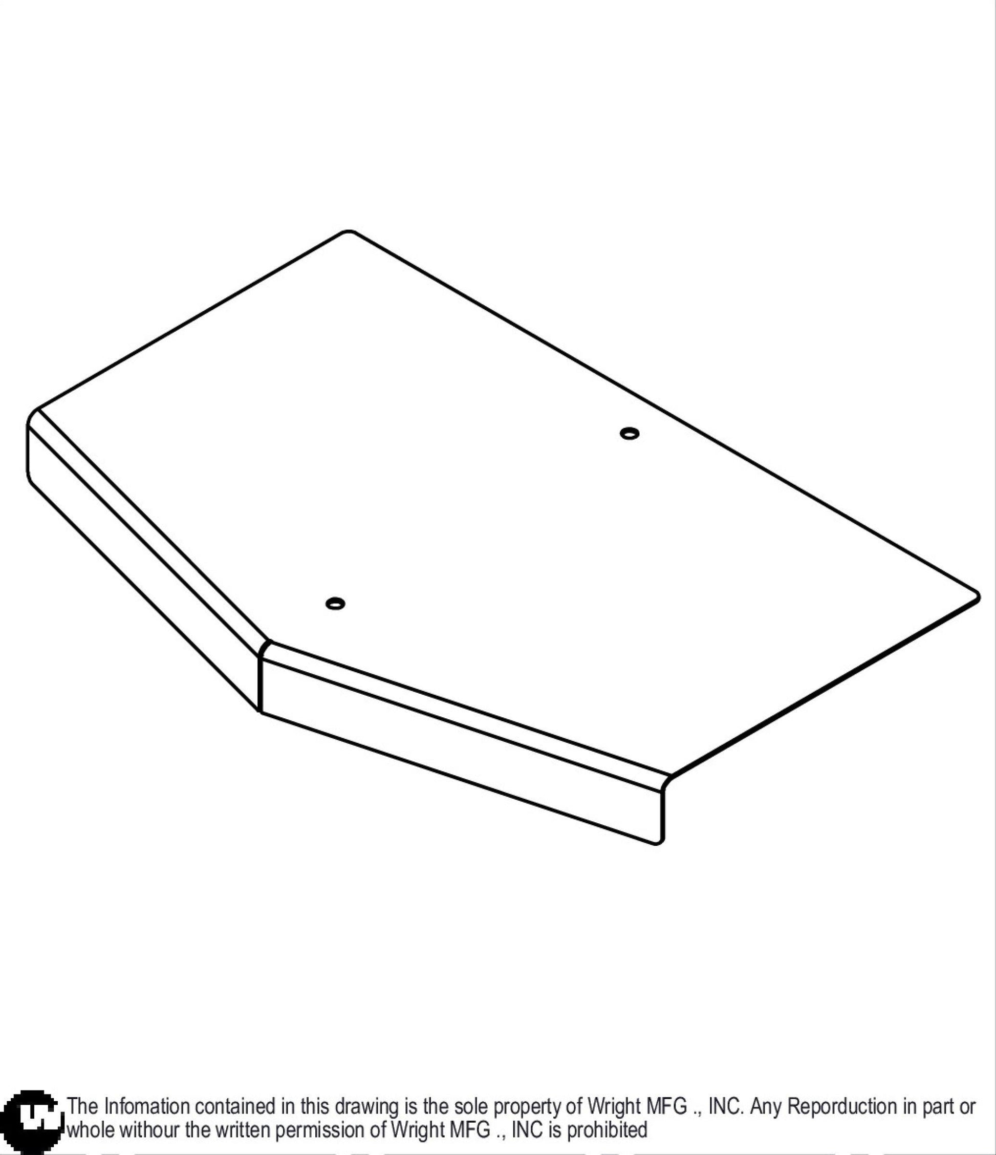 48-61 WZ Center Deck Cover 93490015.