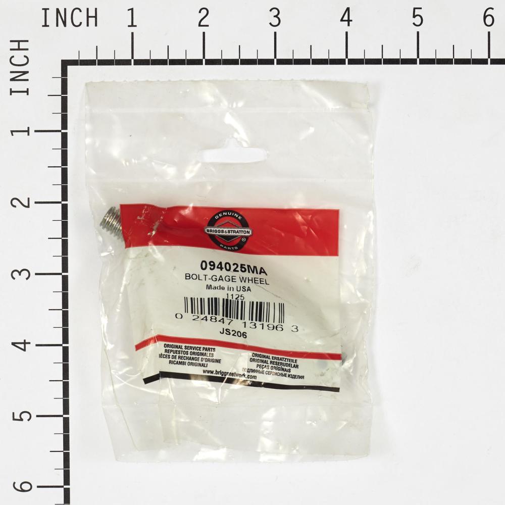 Briggs & Stratton Bolt-Gage Wheel 94025MA