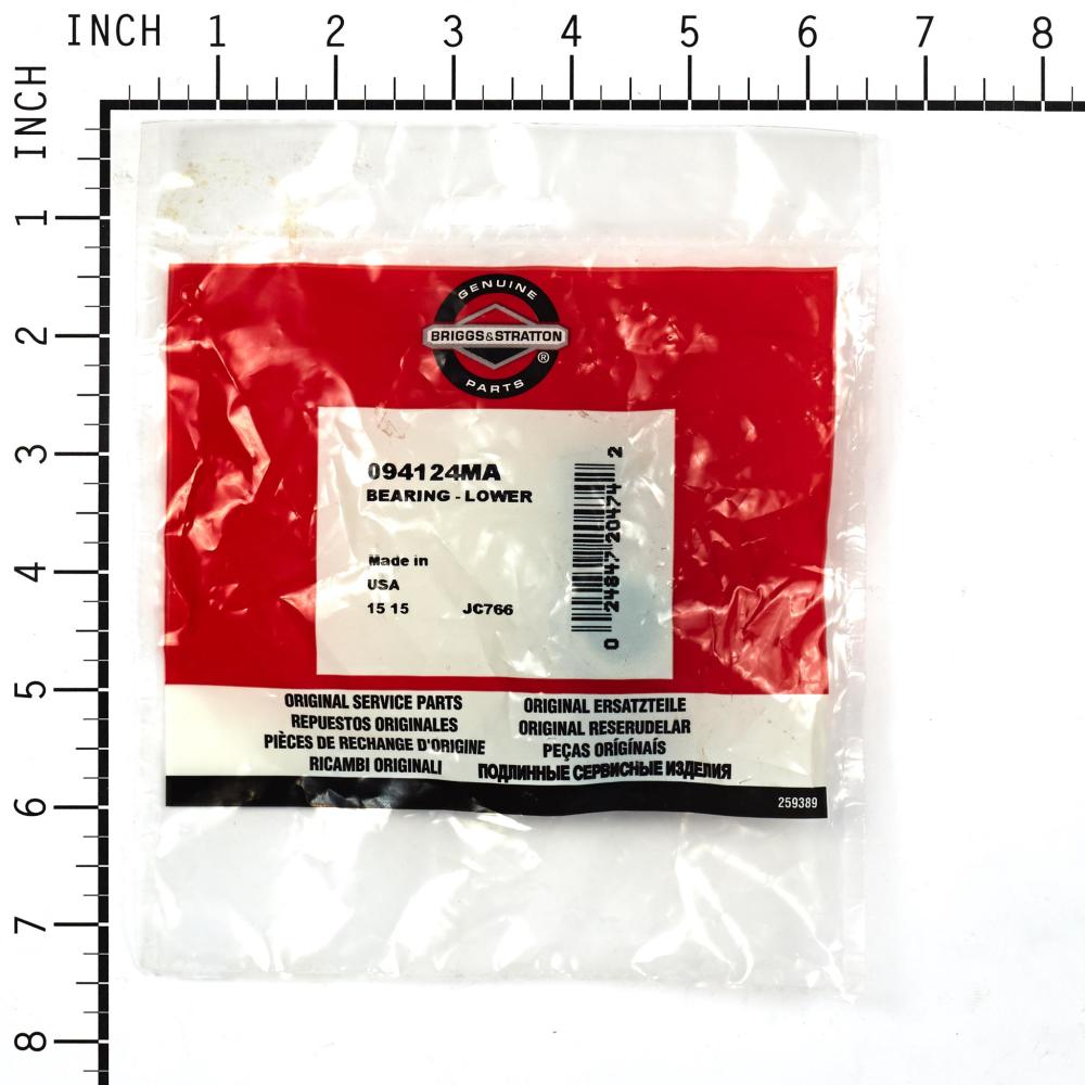 Briggs & Stratton Bearing - Lower 94124MA