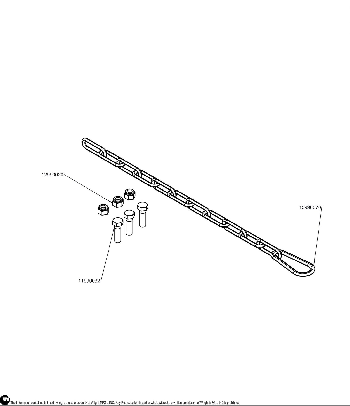 Velke X2 Chain Accessory Kit 95310001.