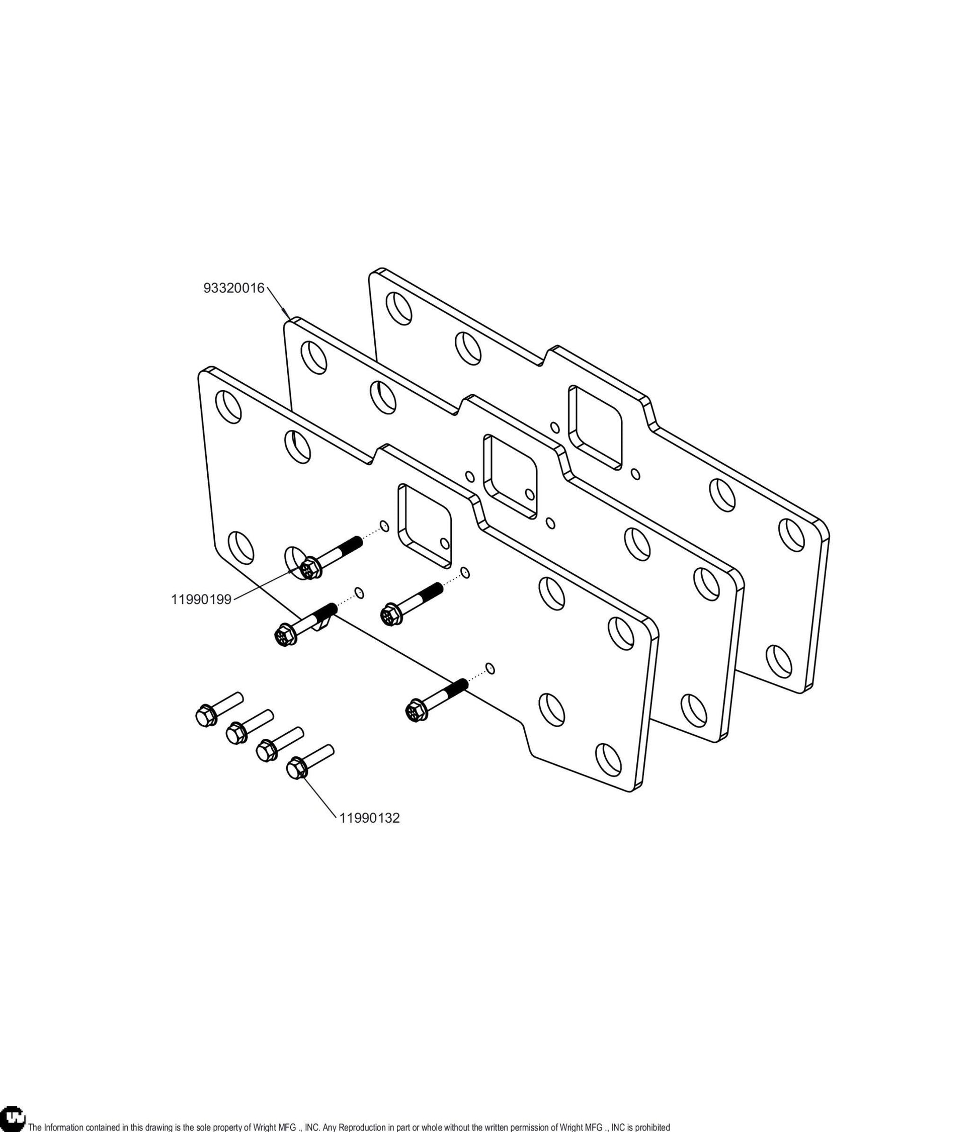 Extra Weight Kit For GCS Hitch/Weight Assembly 95320005.