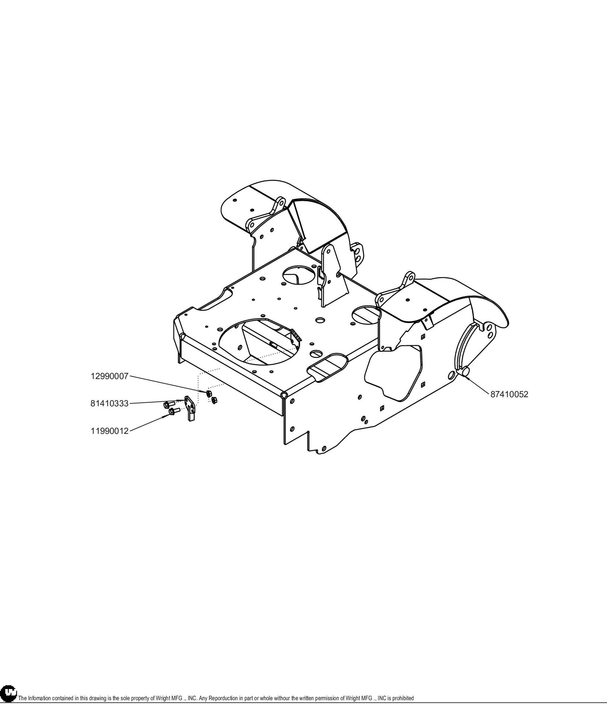 Small Stander Tractor Body Kit 95410016.
