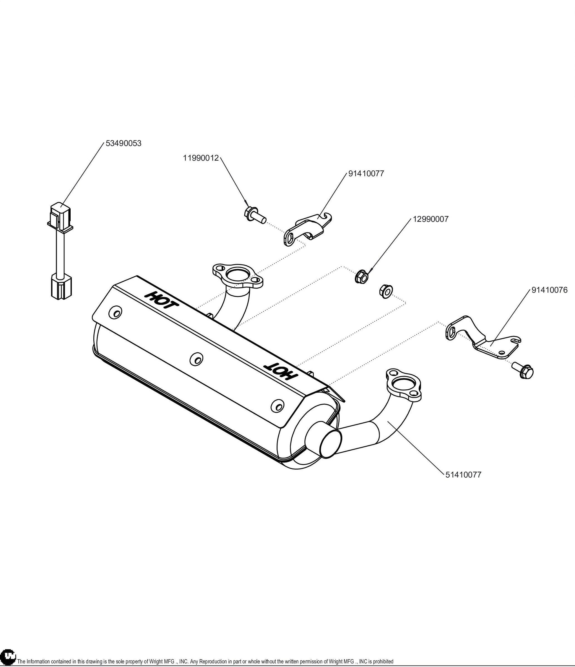 Confidant Repower Muffler Kit 95410035.