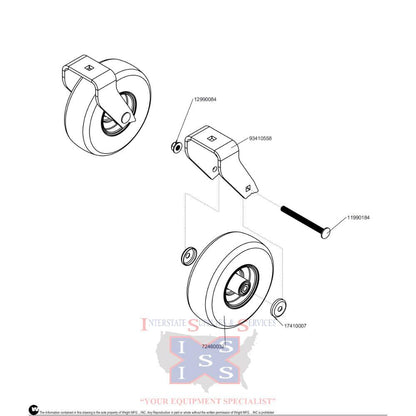 Wright Flat Free Caster Kit 95410046.
