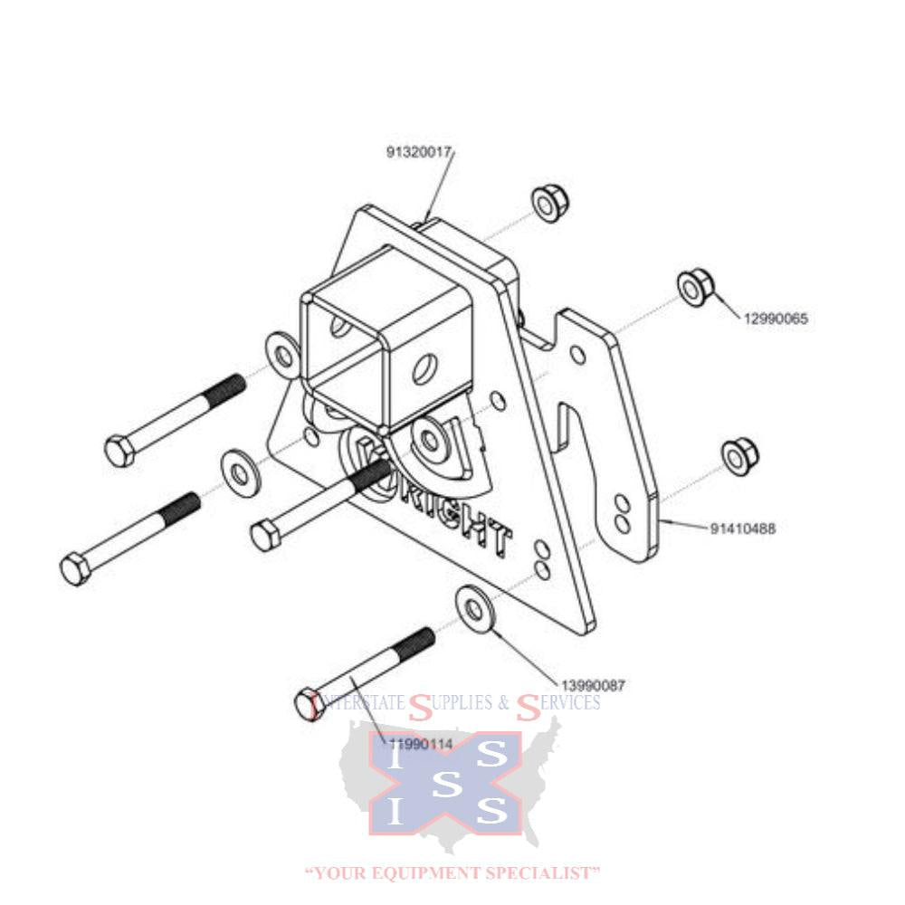 Wright Front Hitch Kit 95410053.