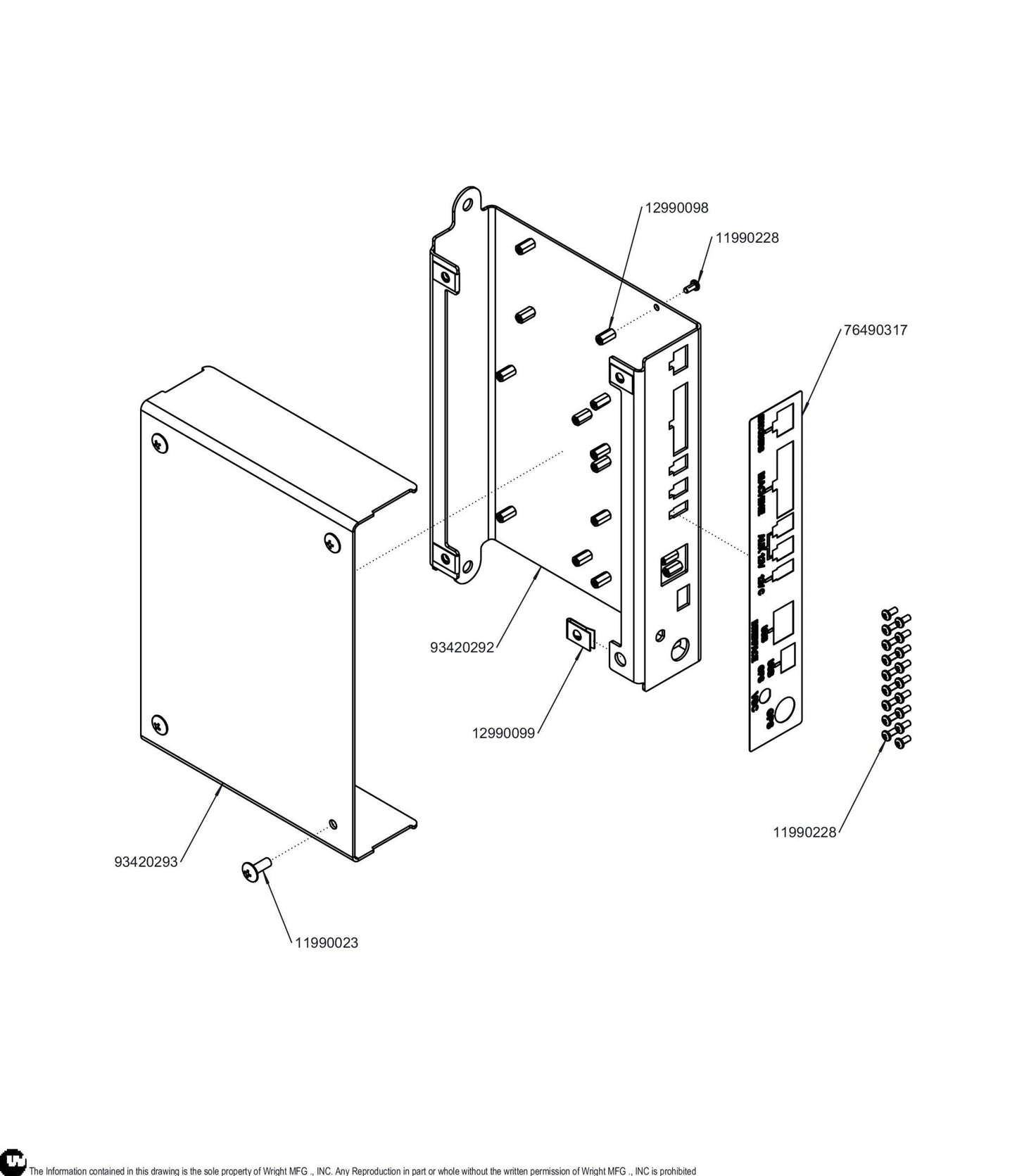 Configured Greenzie Module Empty Service Kit 95420016.