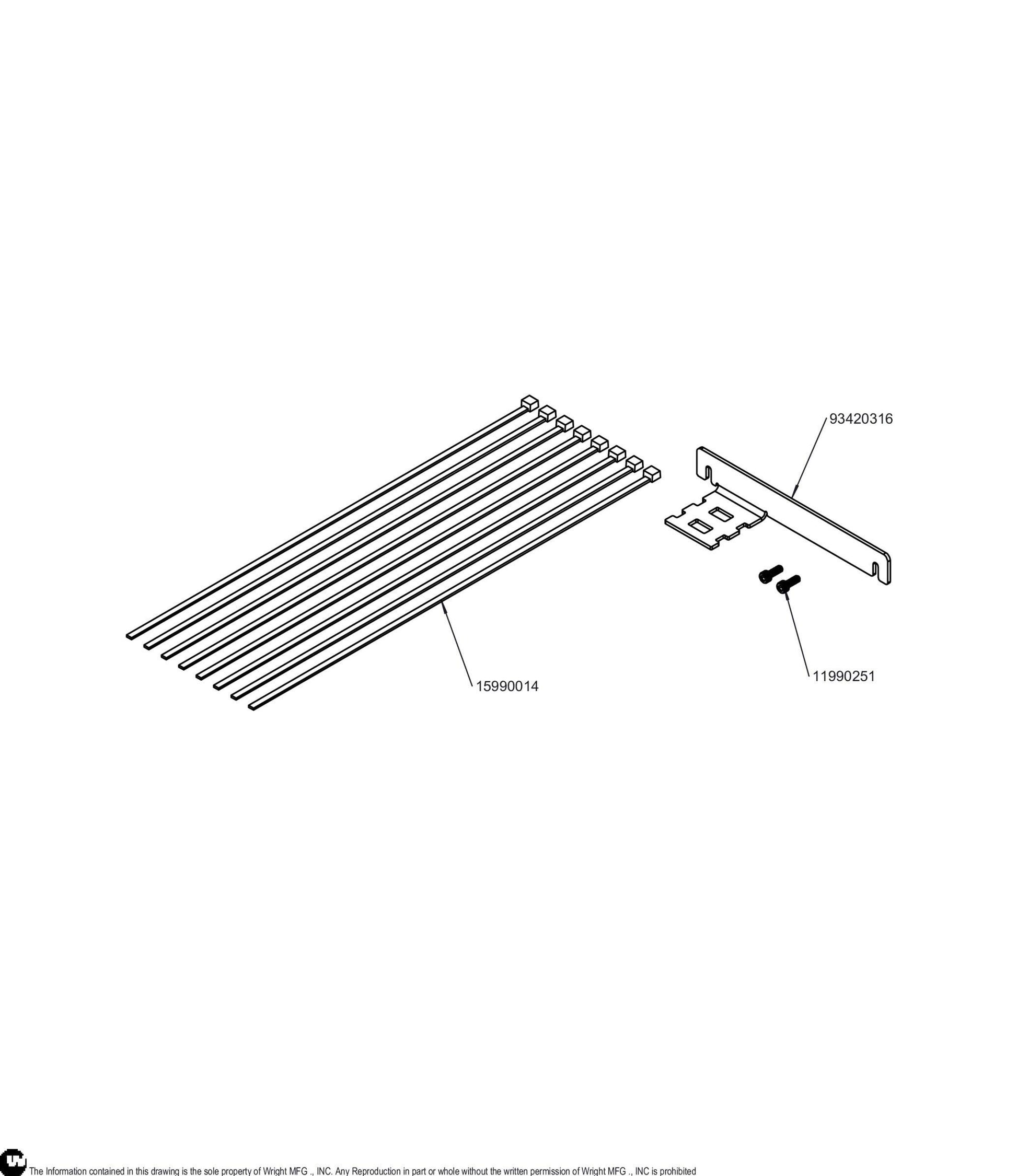 Configured Auto WSZK RJ45 Bracket Kit 95420019.