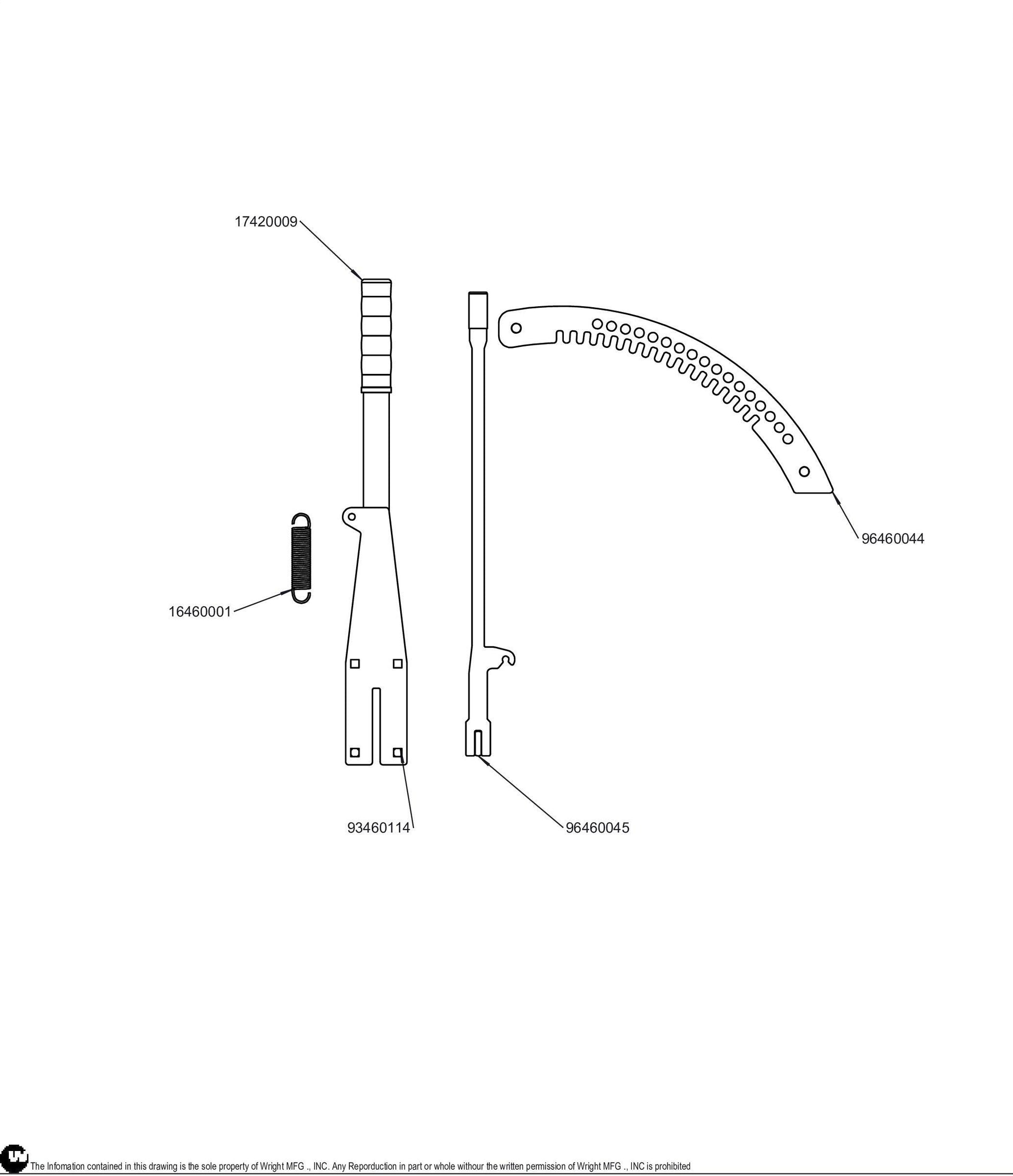 WSES WSTRH Deck Lift Mod Kit 95460015.