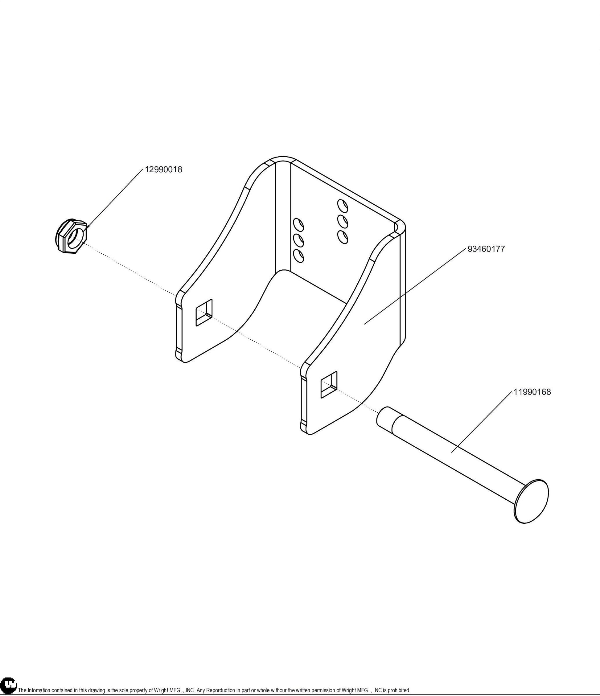 Rear Antiscalp Assembly Kit 95460026.
