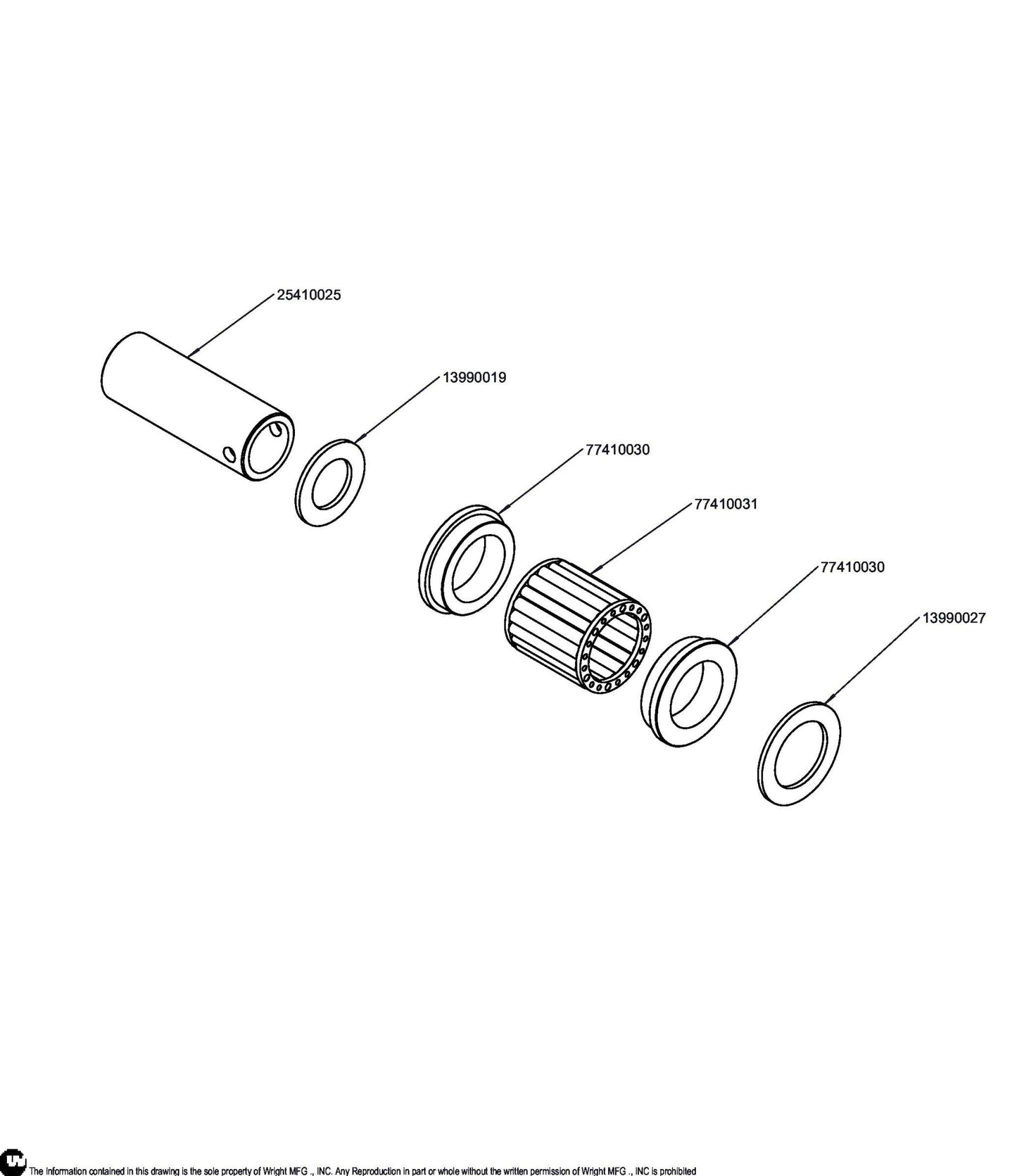 Velke X2 Bearing Kit (Rep VKXBRGKIT) 95470005.