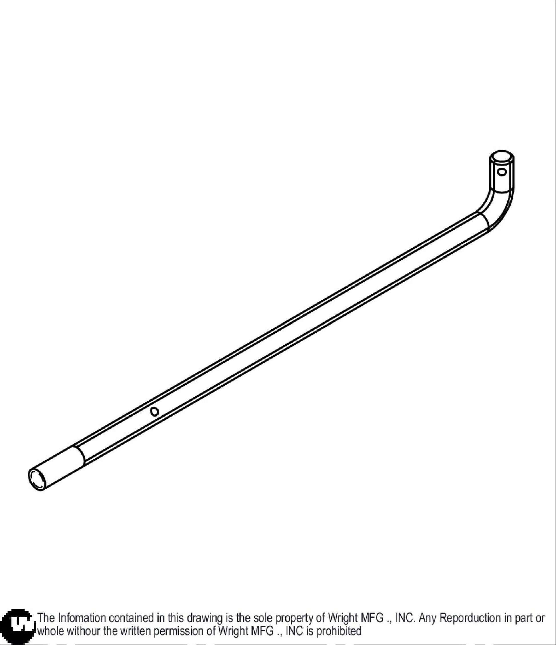 WZK Brake Lock Rod 96420001.